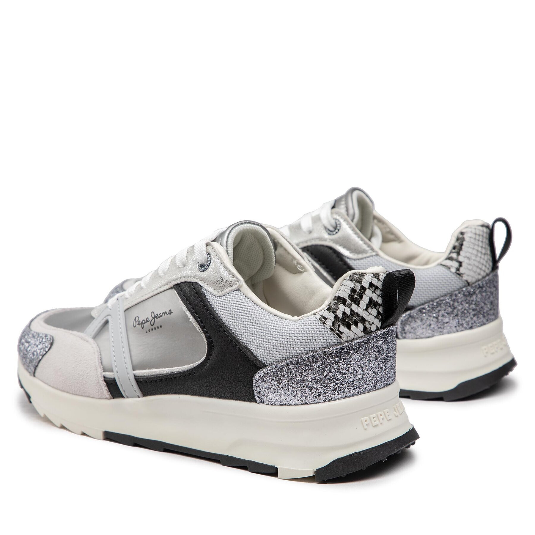 Pepe Jeans Сникърси Joy Dreams PLS31367 Сребрист - Pepit.bg