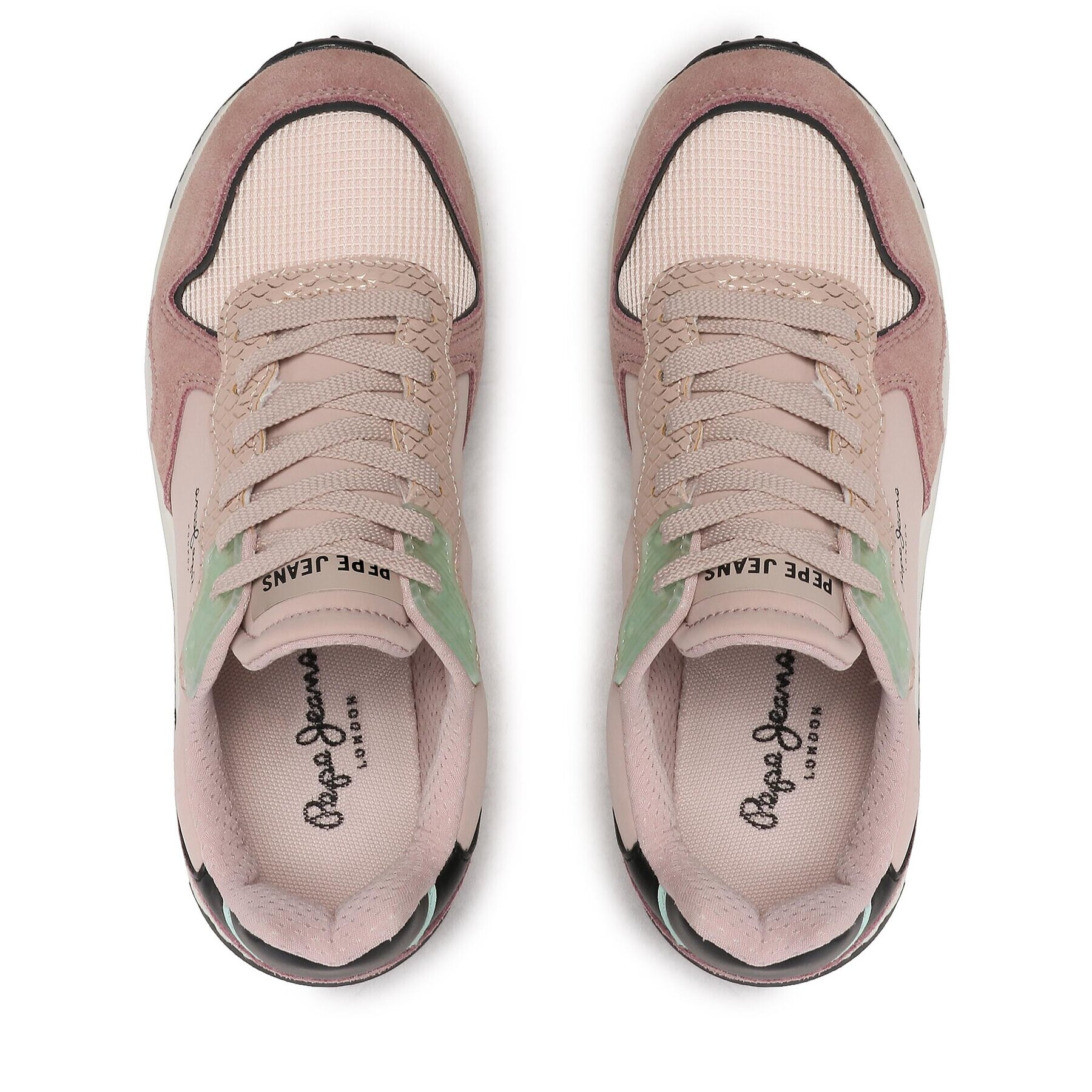 Pepe Jeans Сникърси Joy Star Basic PLS31368 Розов - Pepit.bg