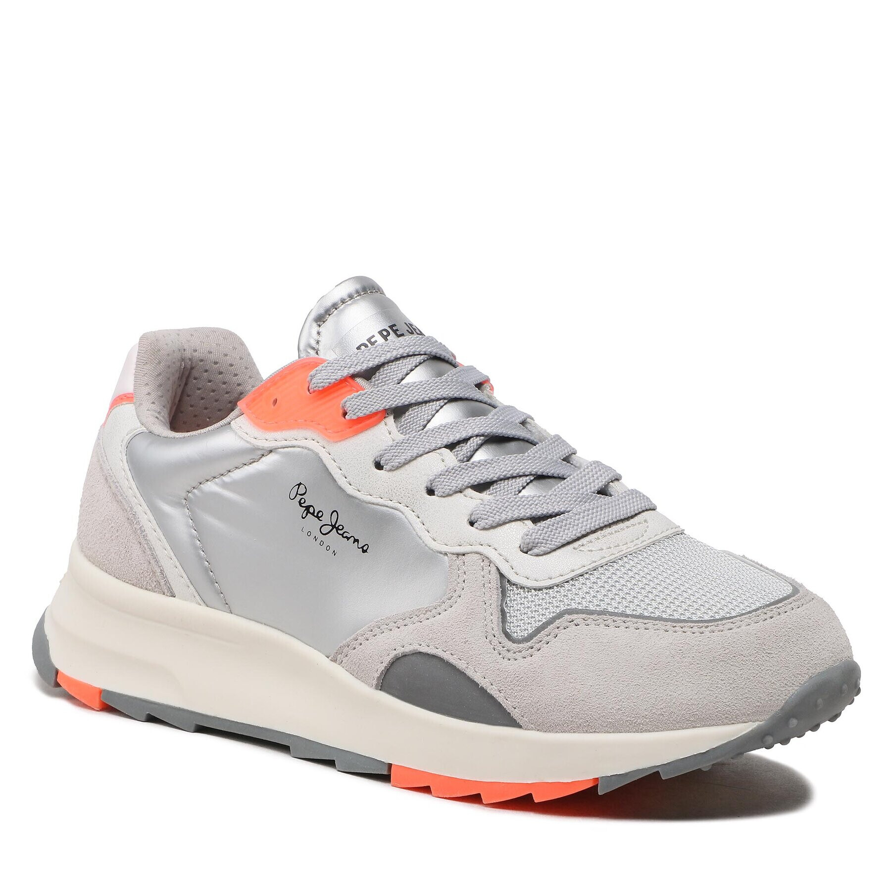 Pepe Jeans Сникърси Joy Star Blaze PLS31453 Сив - Pepit.bg