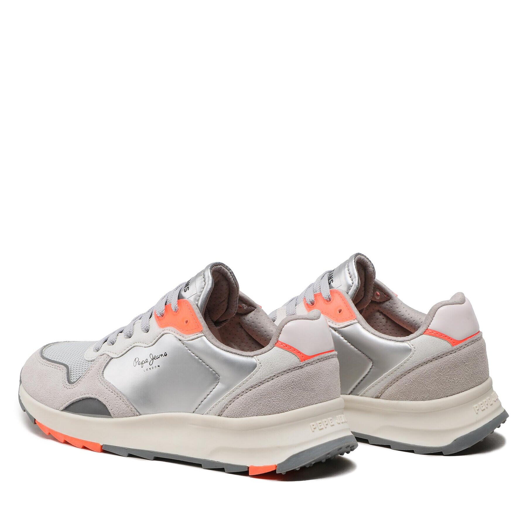 Pepe Jeans Сникърси Joy Star Blaze PLS31453 Сив - Pepit.bg