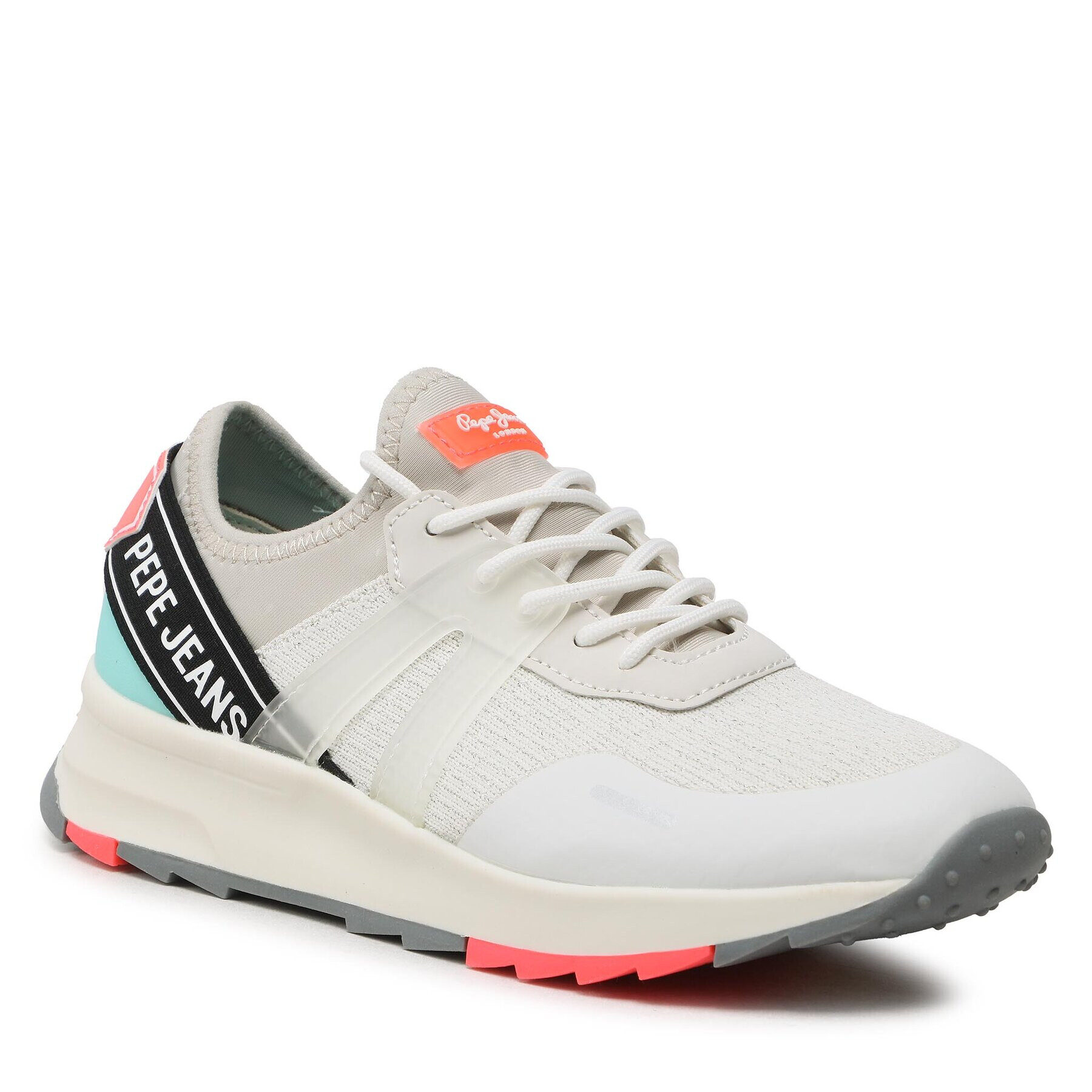 Pepe Jeans Сникърси Joy Tech Summer PLS31454 Бял - Pepit.bg