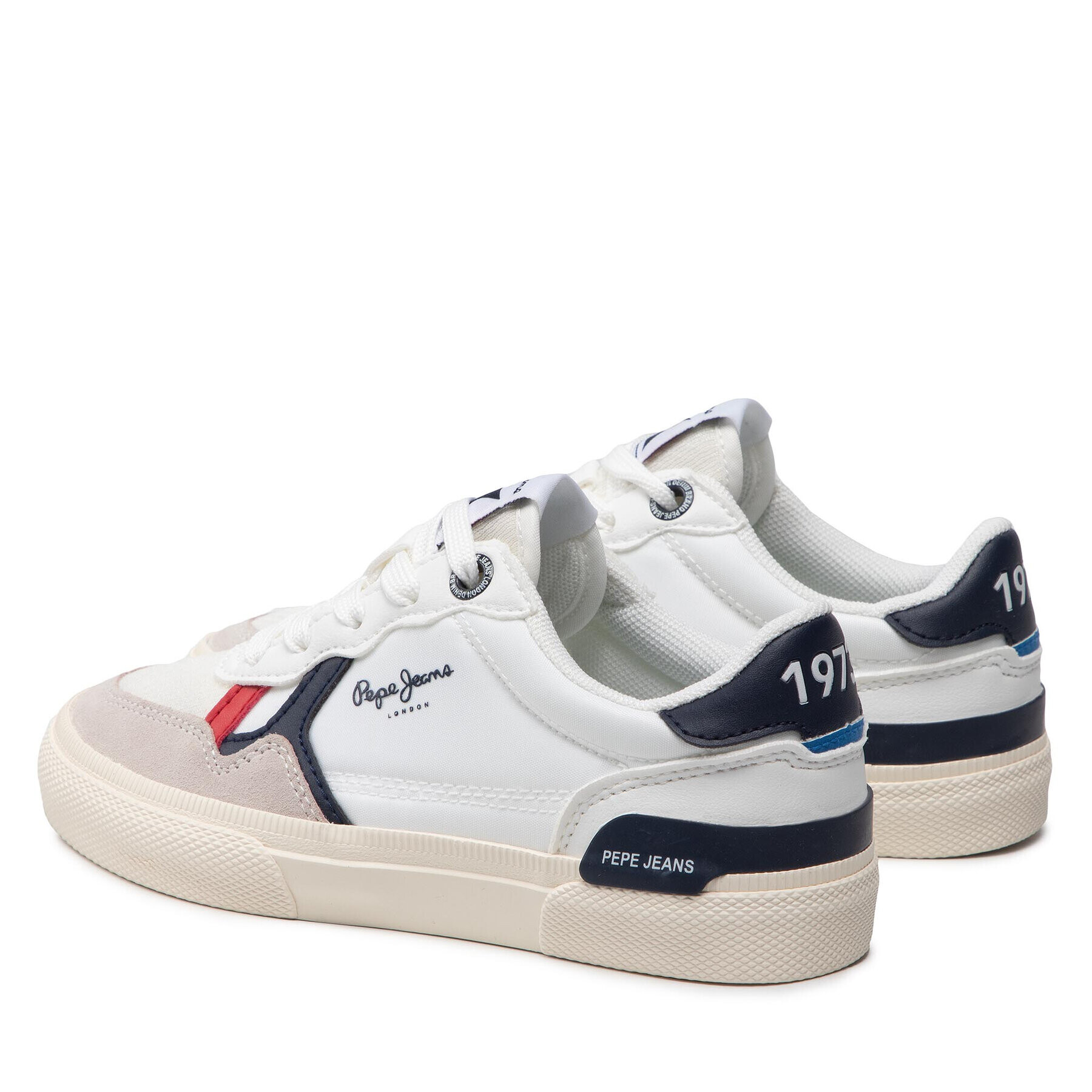 Pepe Jeans Сникърси Kenton Britt Boy PBS30512 Бял - Pepit.bg