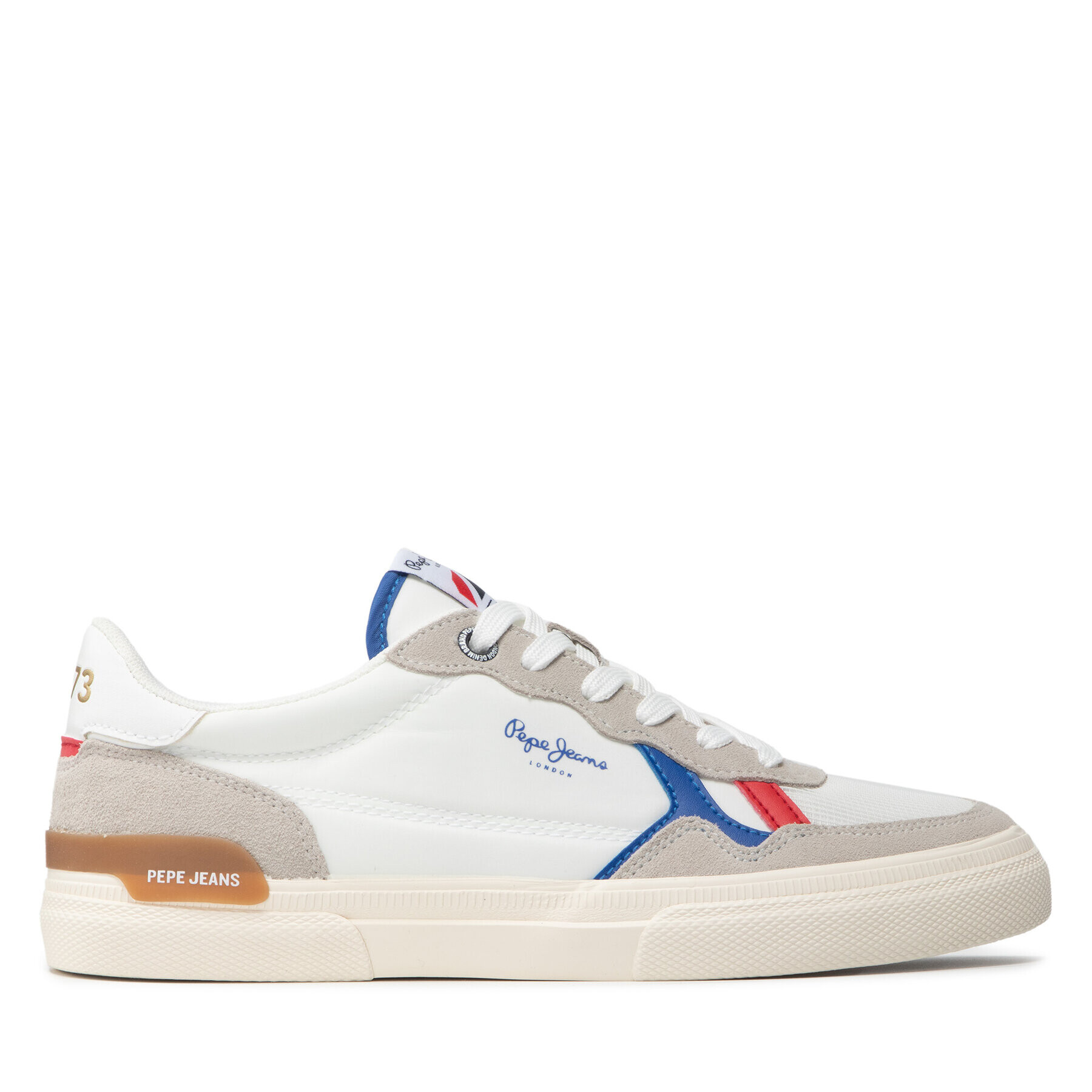 Pepe Jeans Сникърси Kenton Britt Divided PMS30810 Бял - Pepit.bg