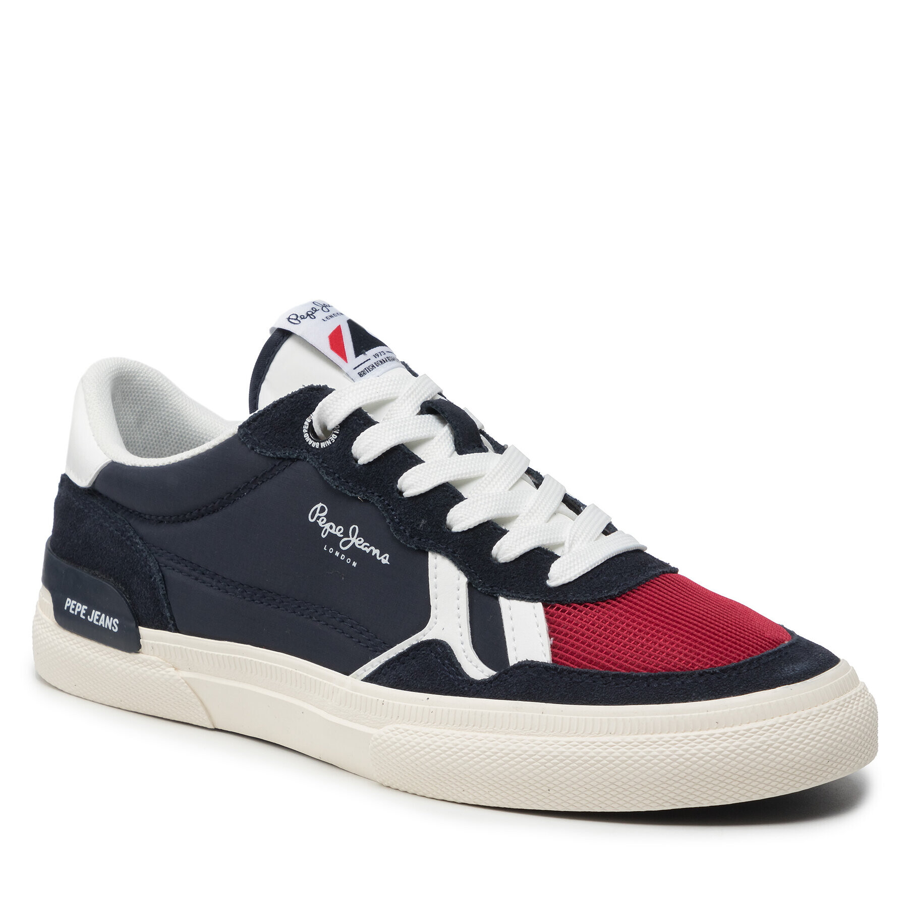 Pepe Jeans Сникърси Kenton Britt Divided PMS30810 Тъмносин - Pepit.bg