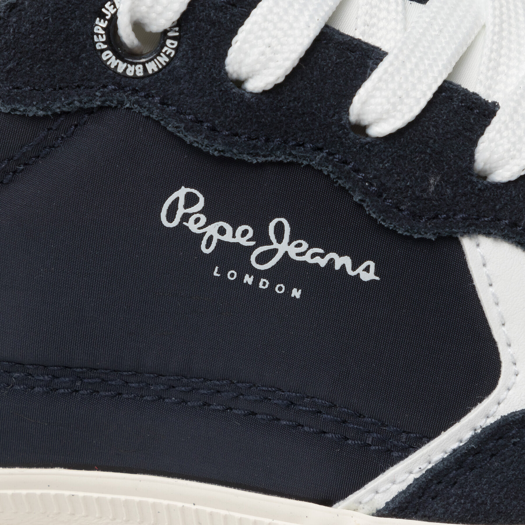 Pepe Jeans Сникърси Kenton Britt Divided PMS30810 Тъмносин - Pepit.bg