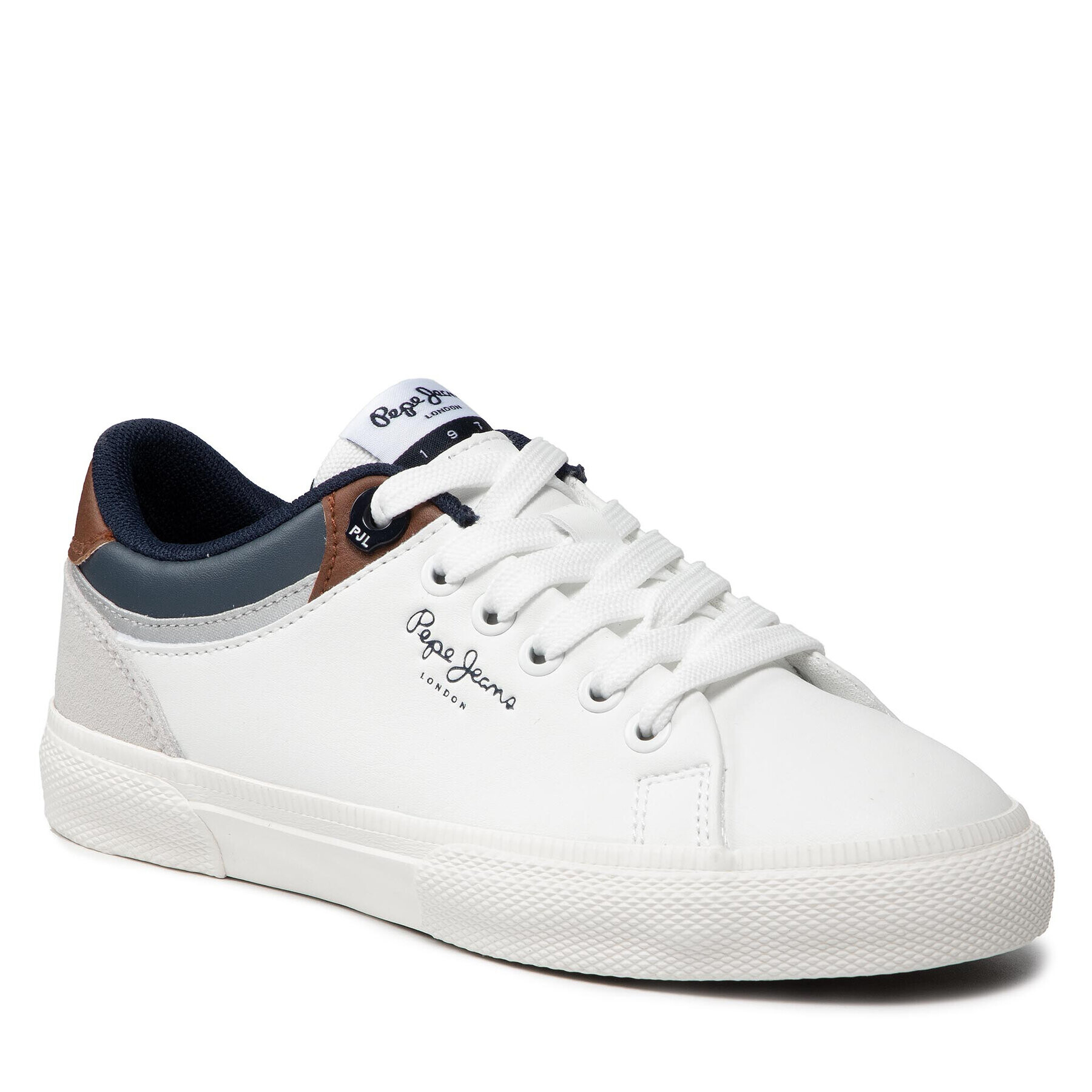 Pepe Jeans Сникърси Kenton Class Boy PBS30497 Бял - Pepit.bg