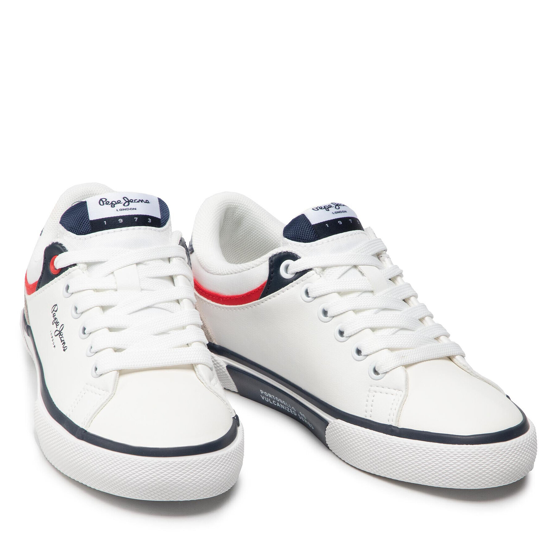 Pepe Jeans Сникърси Kenton Class Boy PBS30511 Бял - Pepit.bg