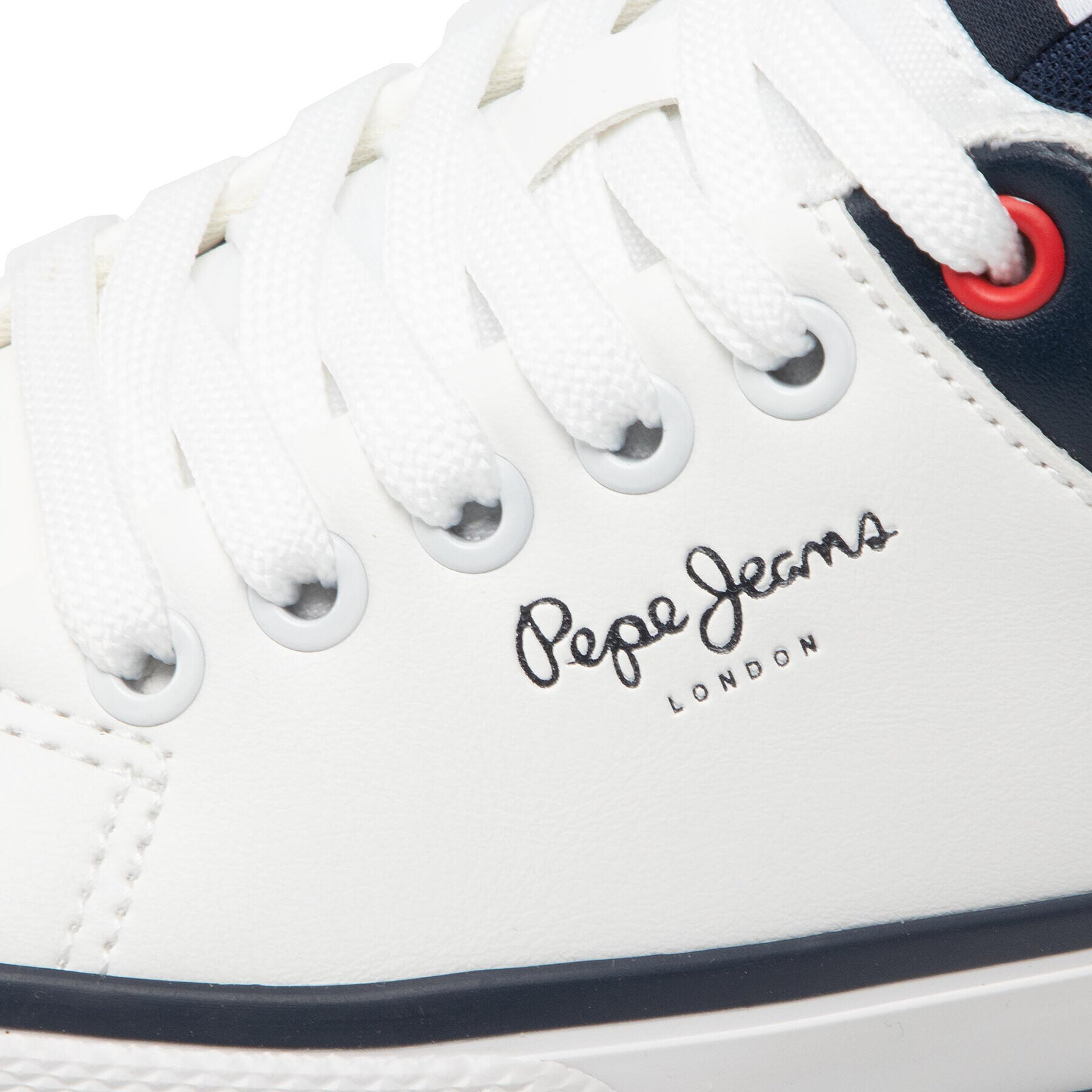 Pepe Jeans Сникърси Kenton Class Boy PBS30511 Бял - Pepit.bg
