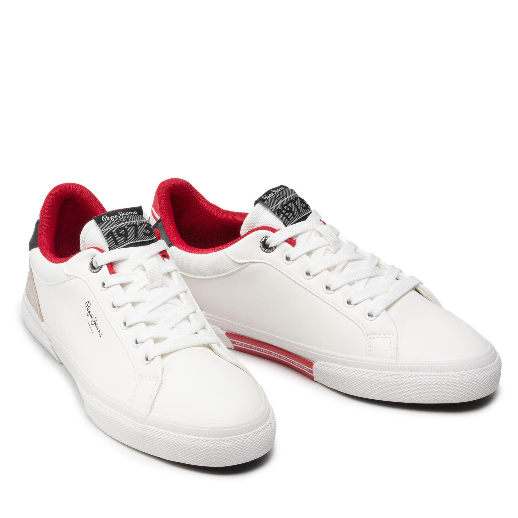 Pepe Jeans Сникърси Kenton Colours PMS30815 Бял - Pepit.bg