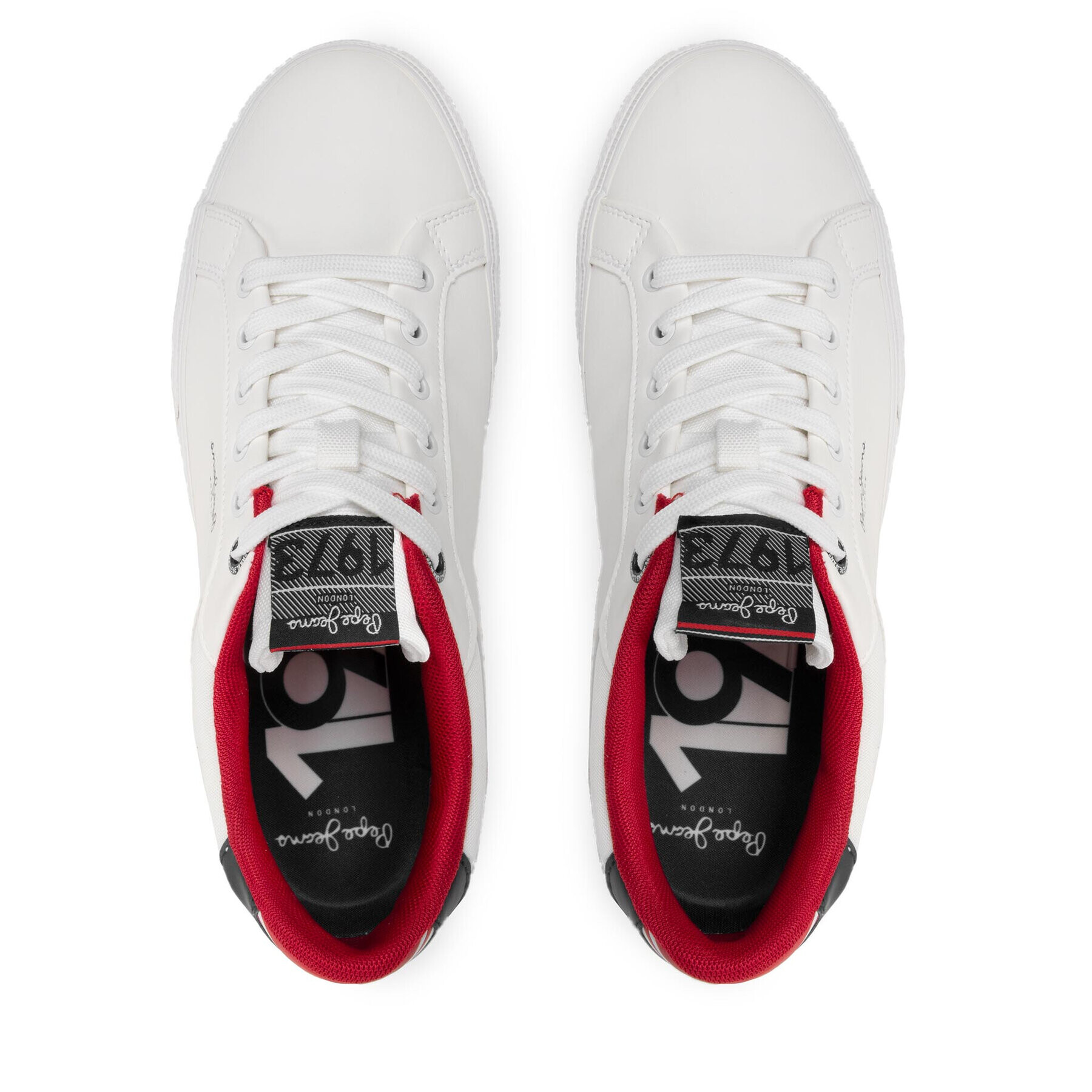 Pepe Jeans Сникърси Kenton Colours PMS30815 Бял - Pepit.bg