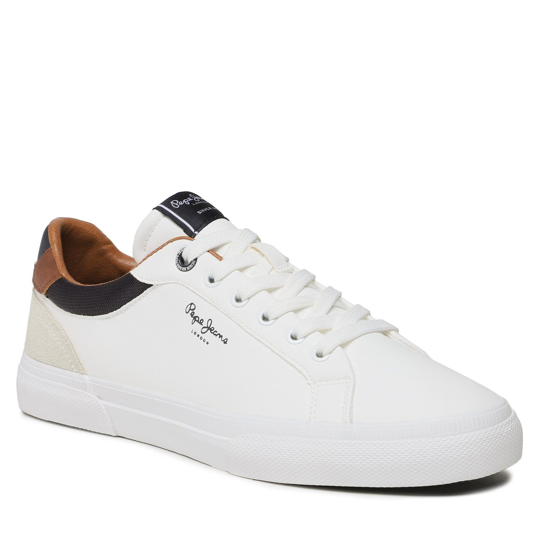 Pepe Jeans Сникърси Kenton Court PMS30839 Бял - Pepit.bg