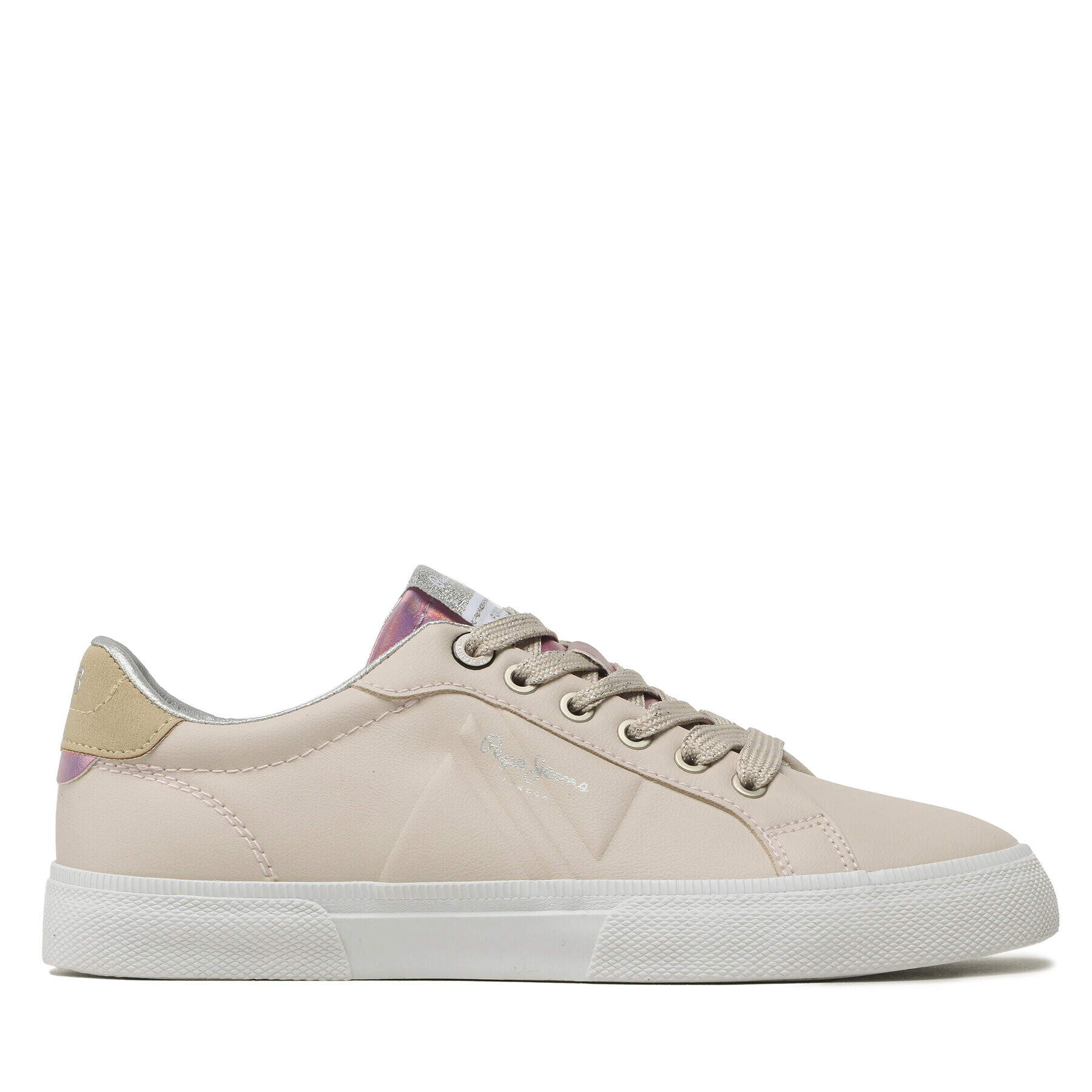 Pepe Jeans Сникърси Kenton Flag W PLS31444 Розов - Pepit.bg