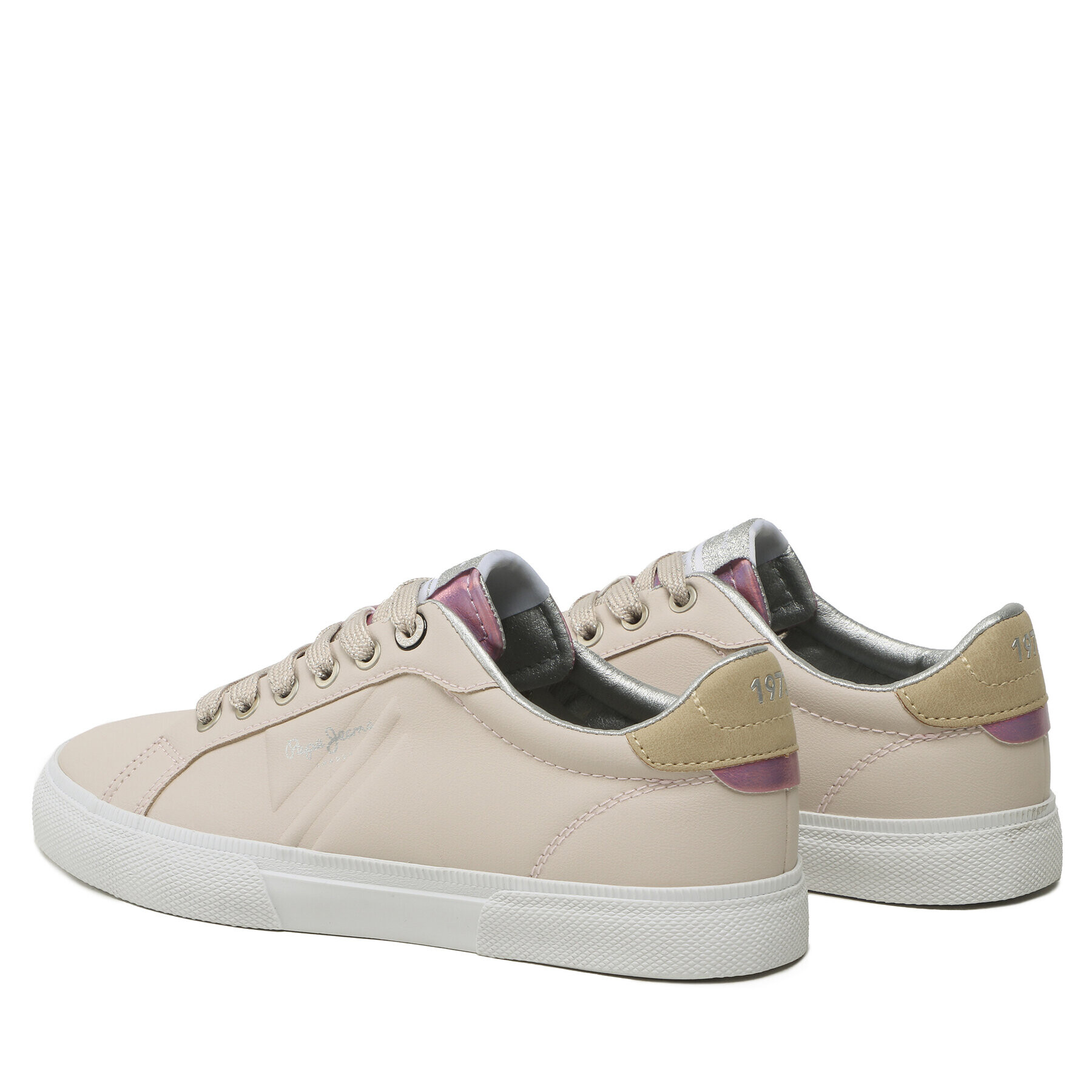 Pepe Jeans Сникърси Kenton Flag W PLS31444 Розов - Pepit.bg