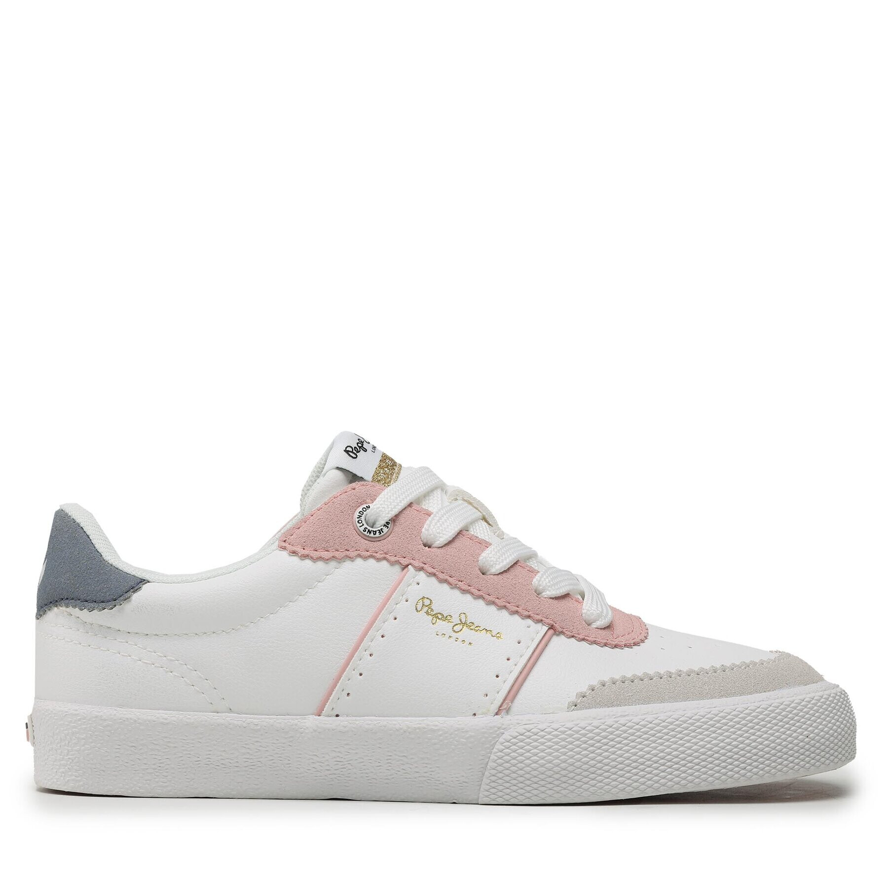 Pepe Jeans Сникърси Kenton Hami 23 G PGS30567 Бял - Pepit.bg