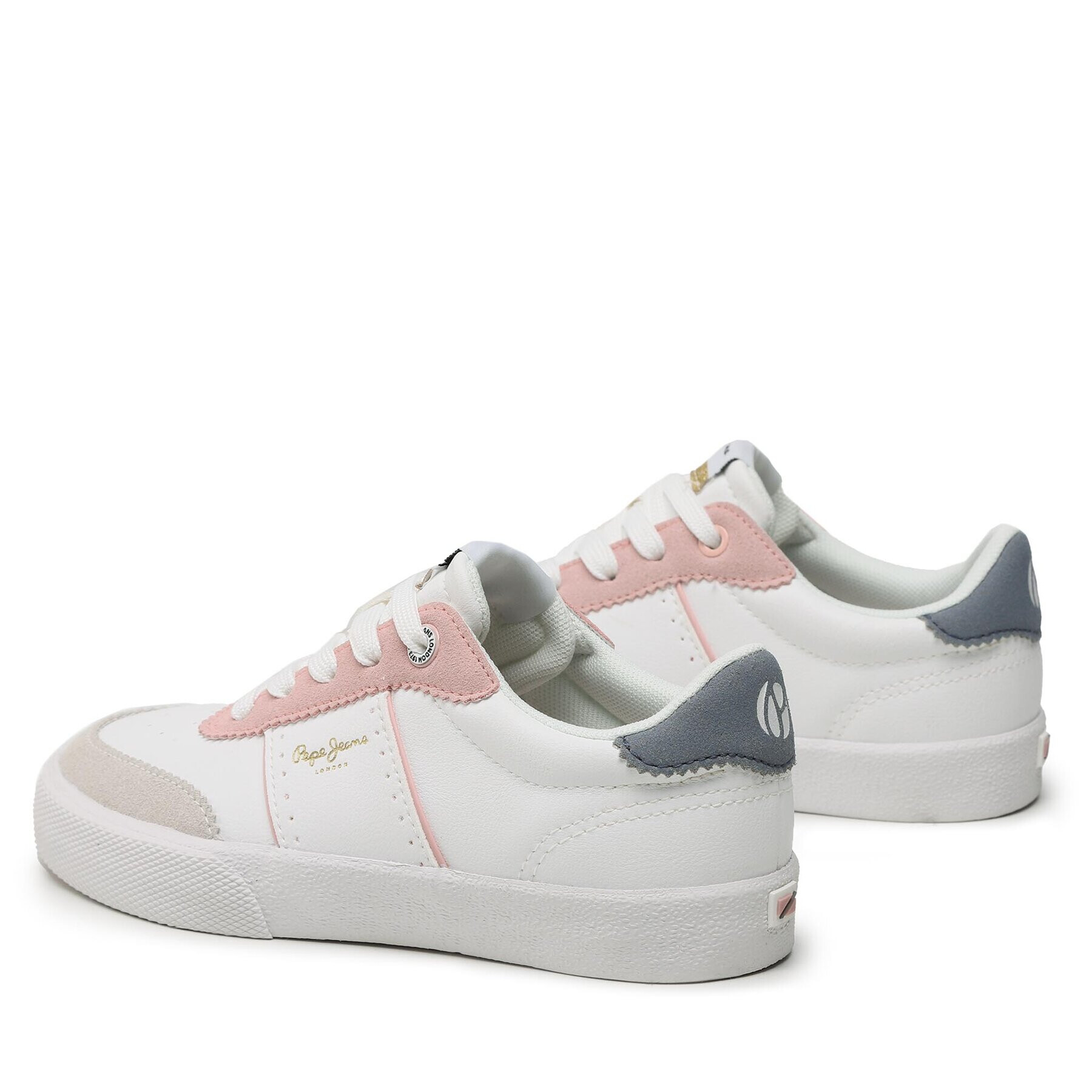 Pepe Jeans Сникърси Kenton Hami 23 G PGS30567 Бял - Pepit.bg