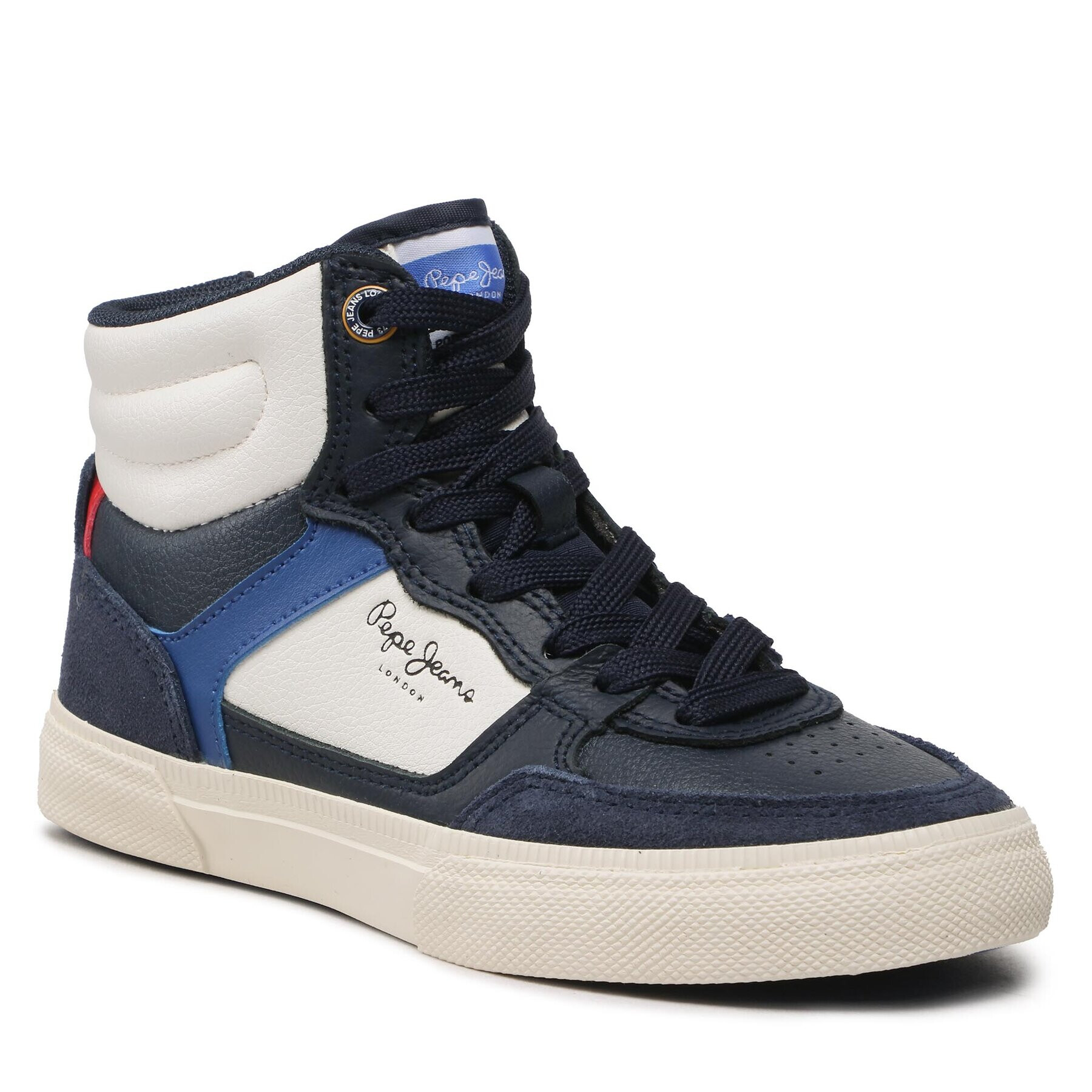 Pepe Jeans Сникърси Kenton Master Boot PBS30528 Тъмносин - Pepit.bg