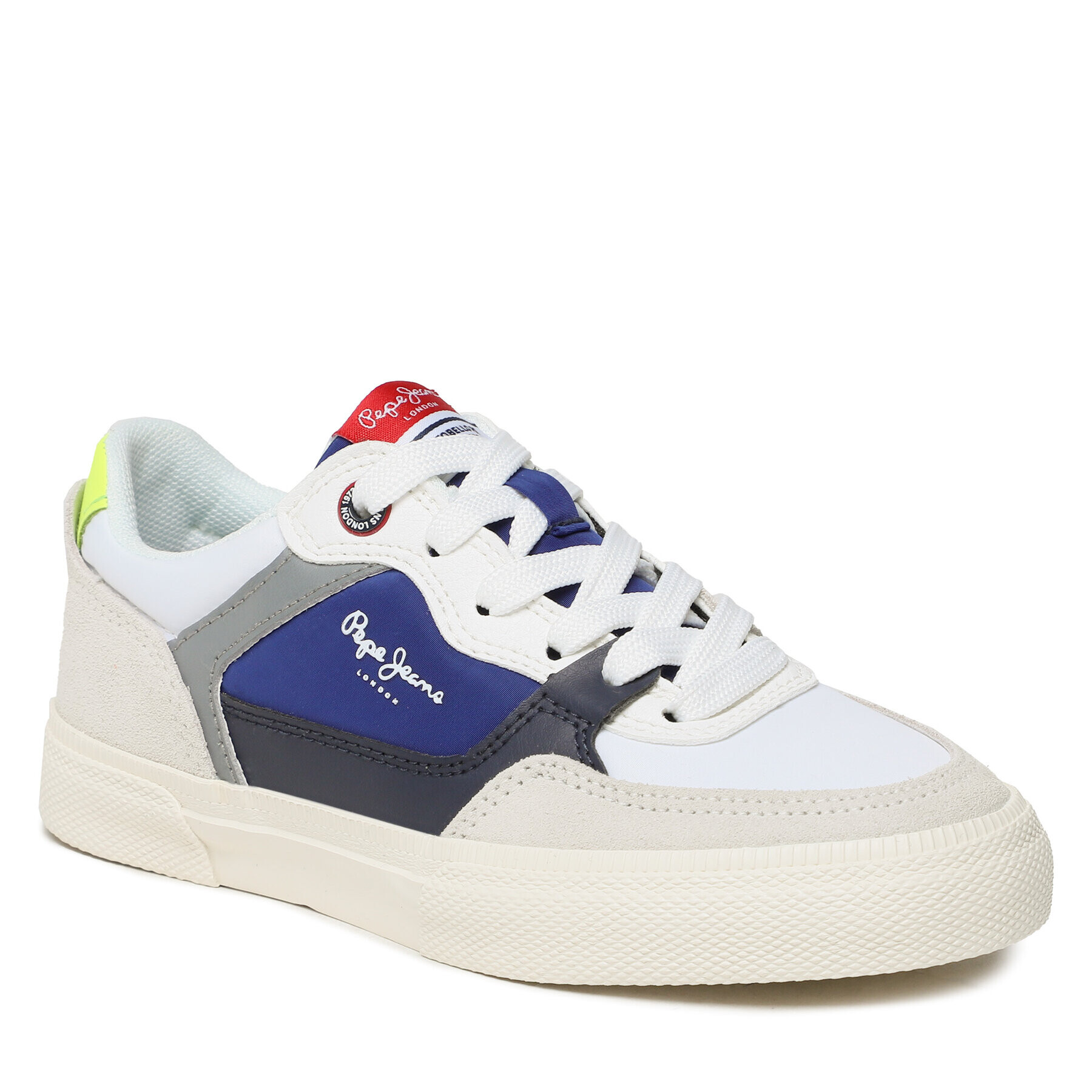 Pepe Jeans Сникърси Kenton Master Combi B PBS30548 Бял - Pepit.bg