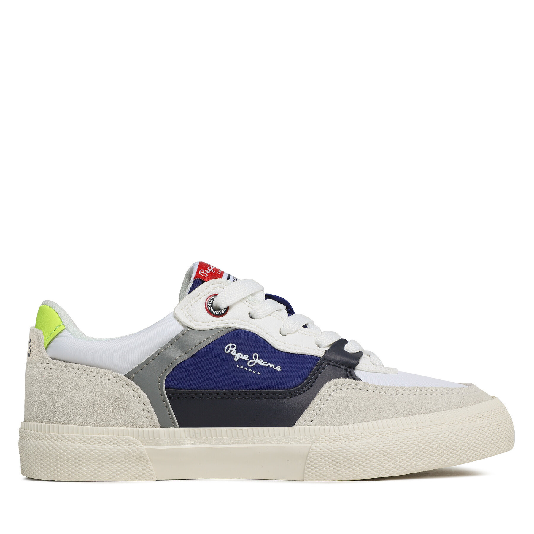 Pepe Jeans Сникърси Kenton Master Combi B PBS30548 Бял - Pepit.bg