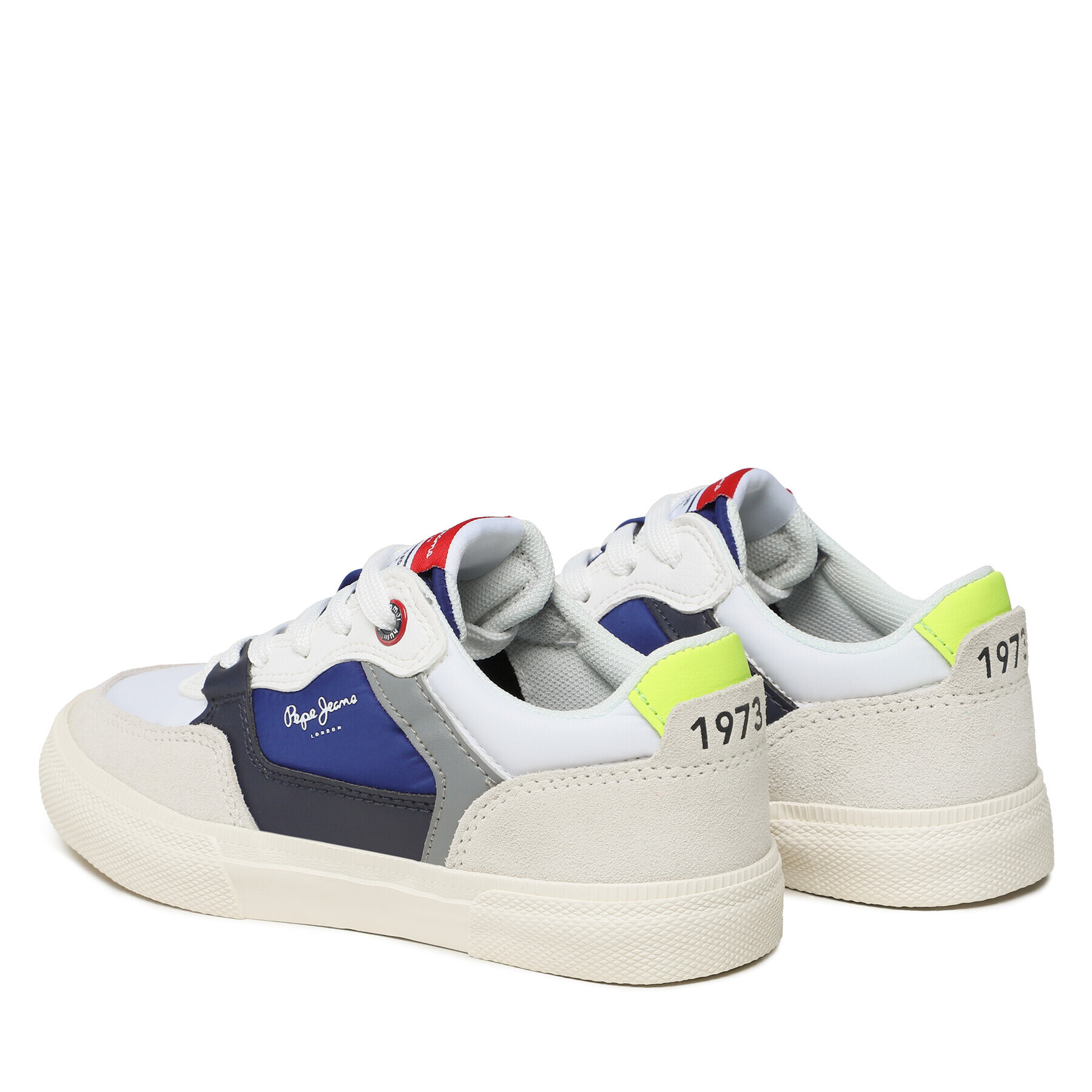 Pepe Jeans Сникърси Kenton Master Combi B PBS30548 Бял - Pepit.bg