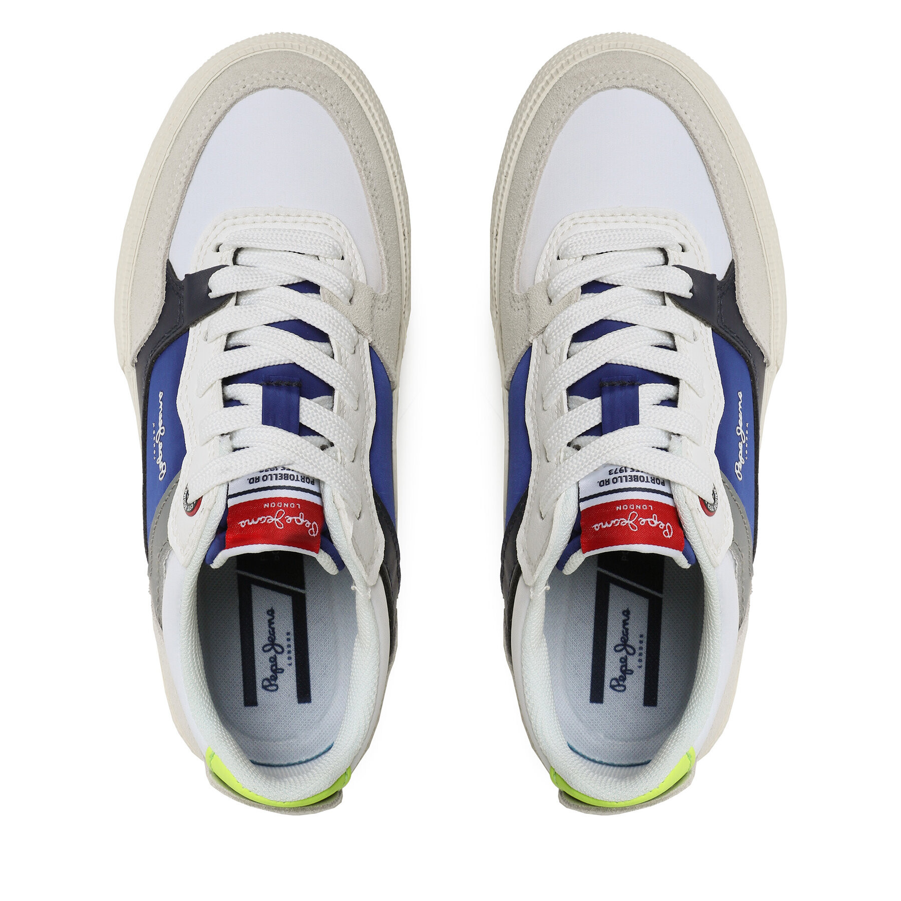 Pepe Jeans Сникърси Kenton Master Combi B PBS30548 Бял - Pepit.bg