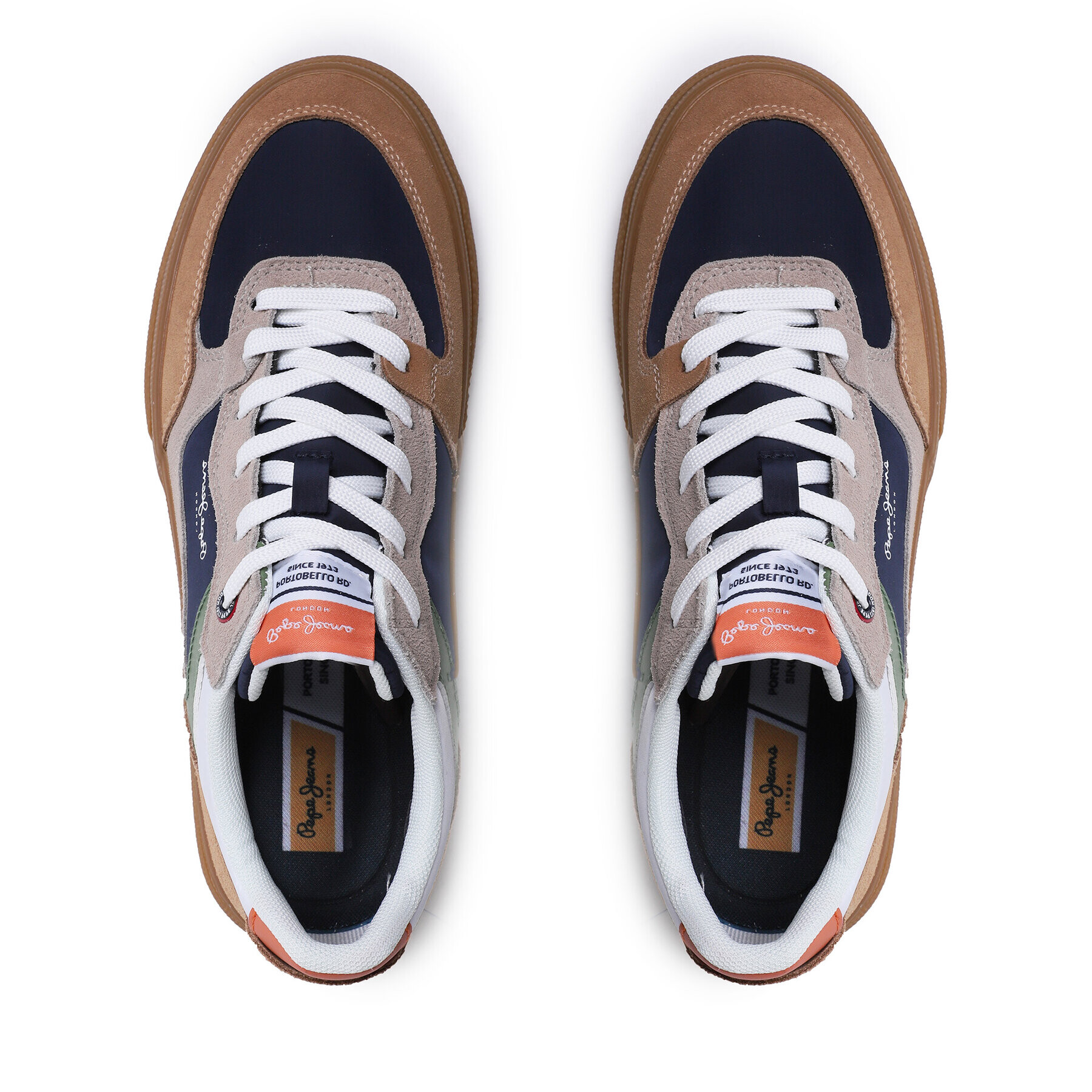 Pepe Jeans Сникърси Kenton Master Combi PMS30904 Кафяв - Pepit.bg