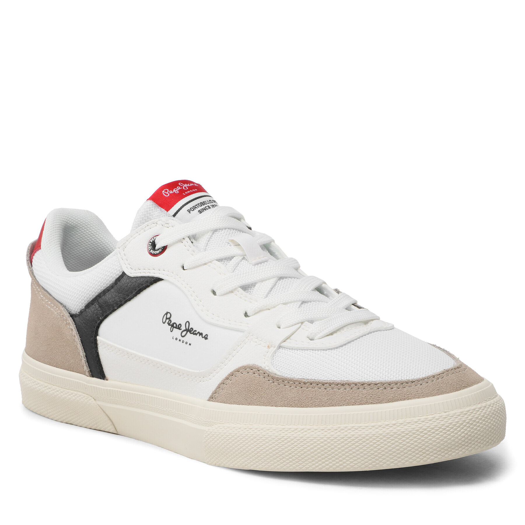 Pepe Jeans Сникърси Kenton Master Mesh PMS30905 Бял - Pepit.bg