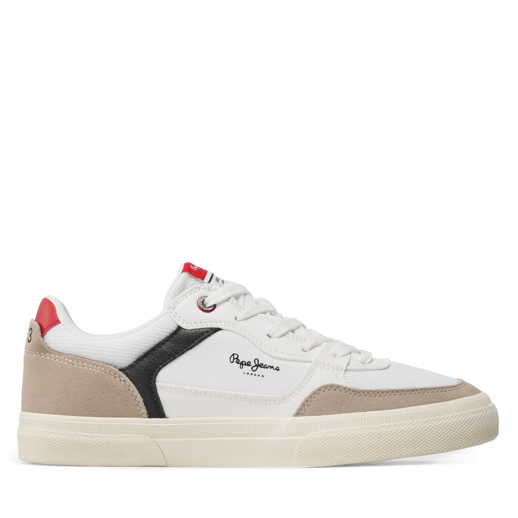 Pepe Jeans Сникърси Kenton Master Mesh PMS30905 Бял - Pepit.bg