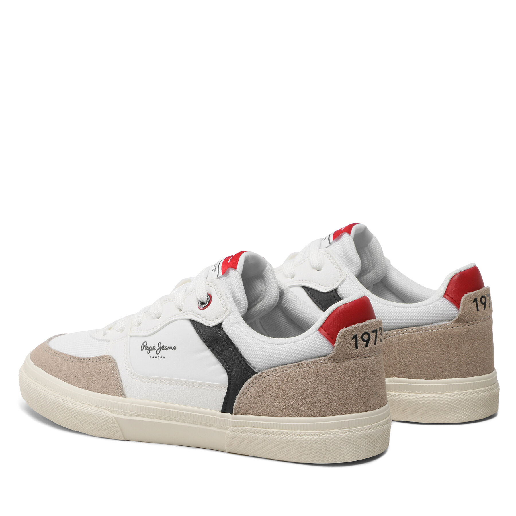 Pepe Jeans Сникърси Kenton Master Mesh PMS30905 Бял - Pepit.bg