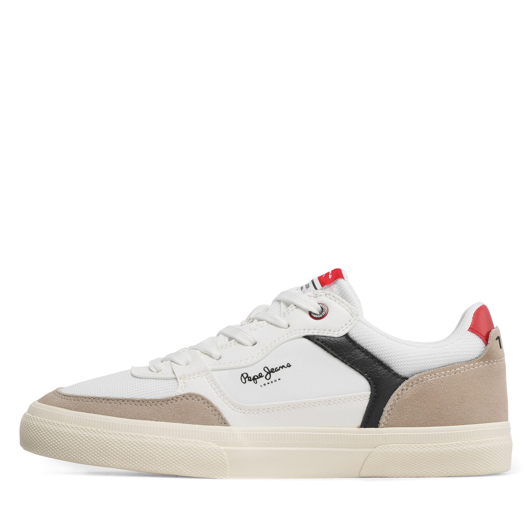 Pepe Jeans Сникърси Kenton Master Mesh PMS30905 Бял - Pepit.bg