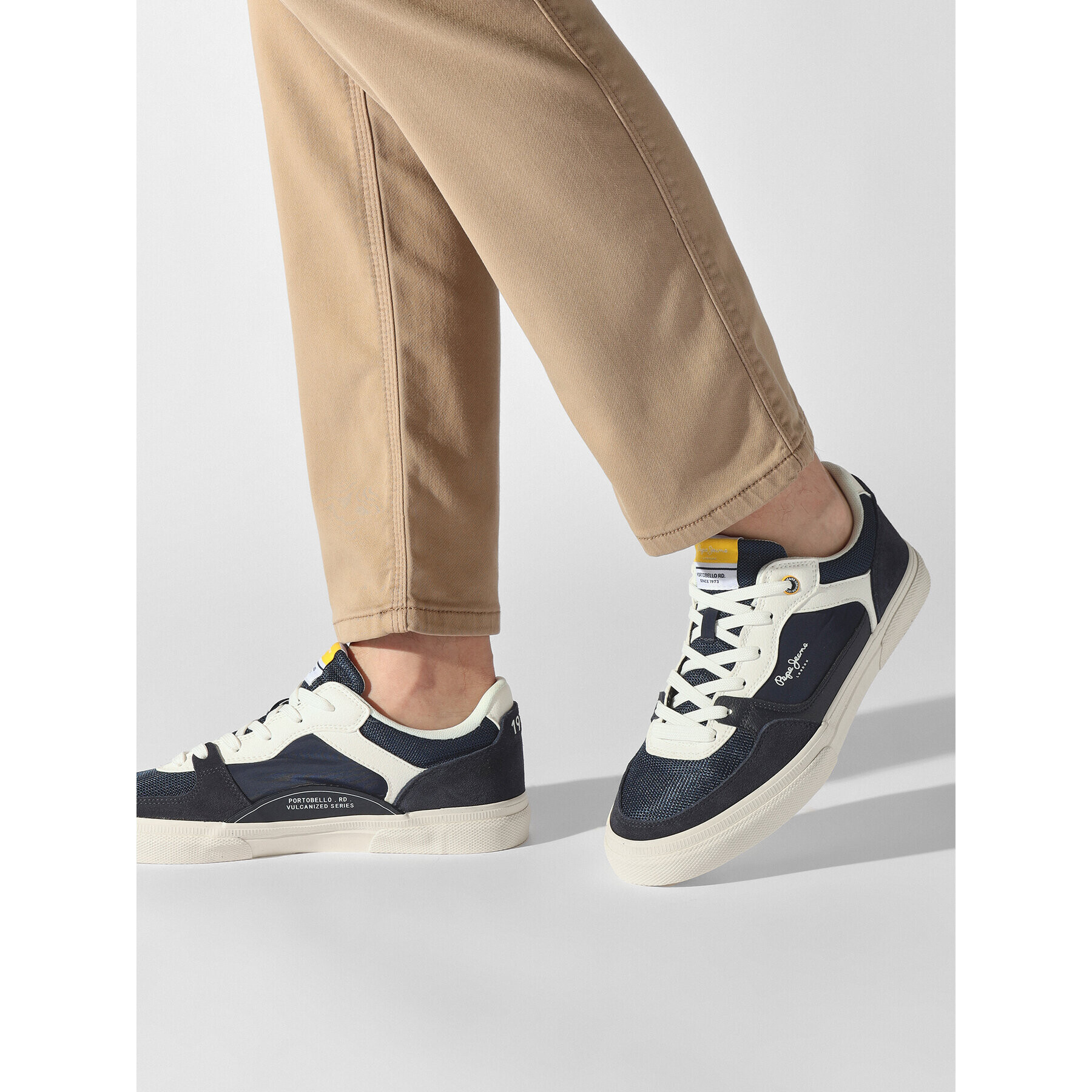 Pepe Jeans Сникърси Kenton Master Mesh PMS30905 Тъмносин - Pepit.bg