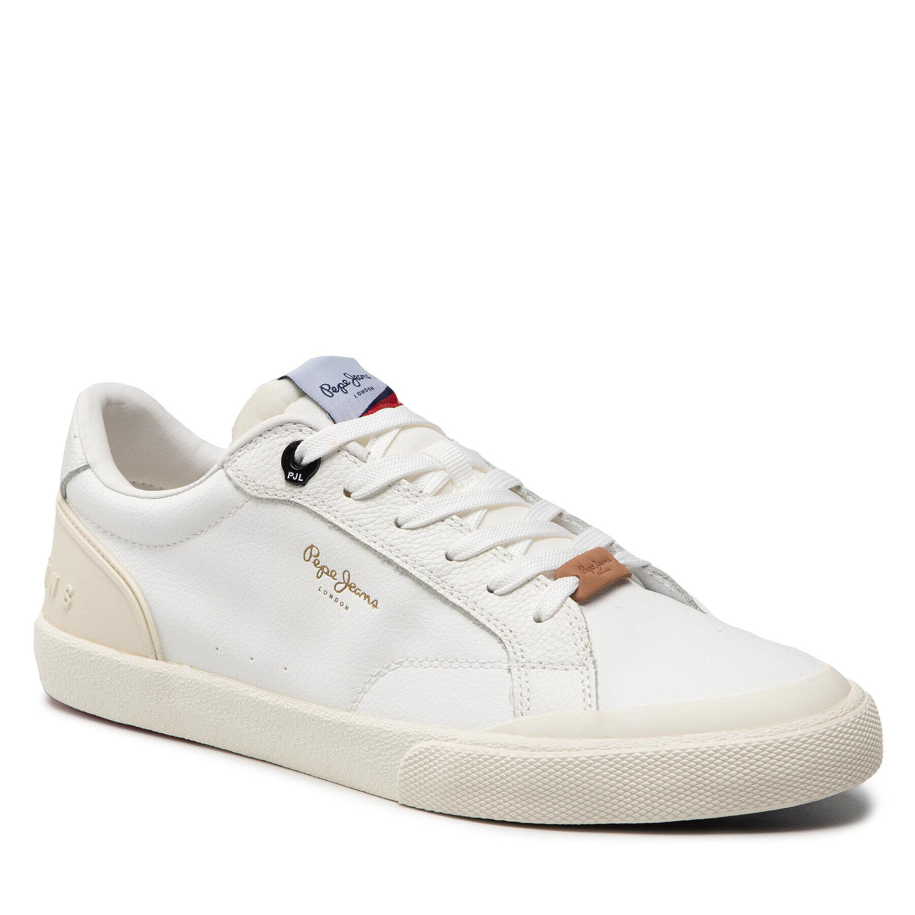 Pepe Jeans Сникърси Kenton Vintage 1973 PMS30814 Бял - Pepit.bg
