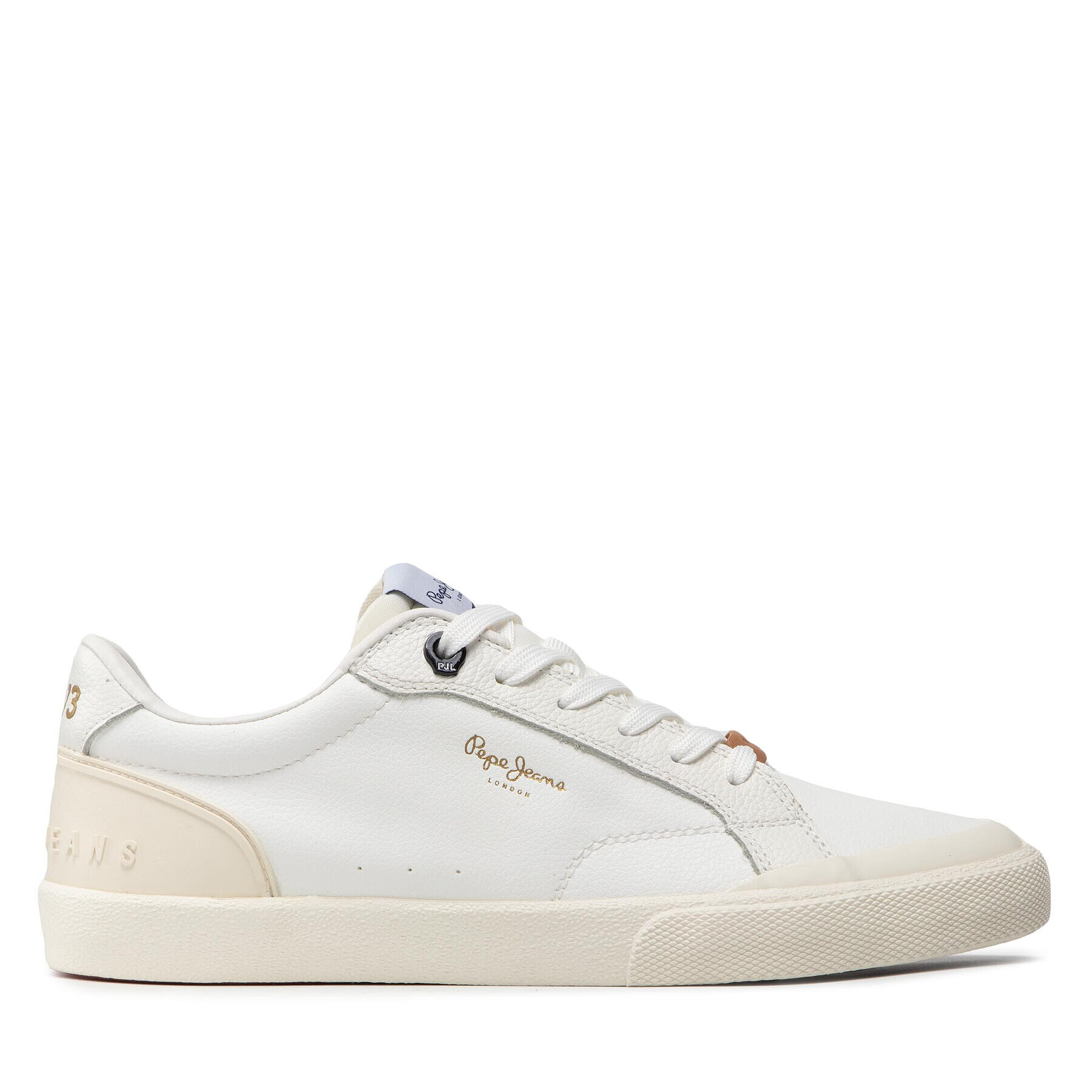 Pepe Jeans Сникърси Kenton Vintage 1973 PMS30814 Бял - Pepit.bg
