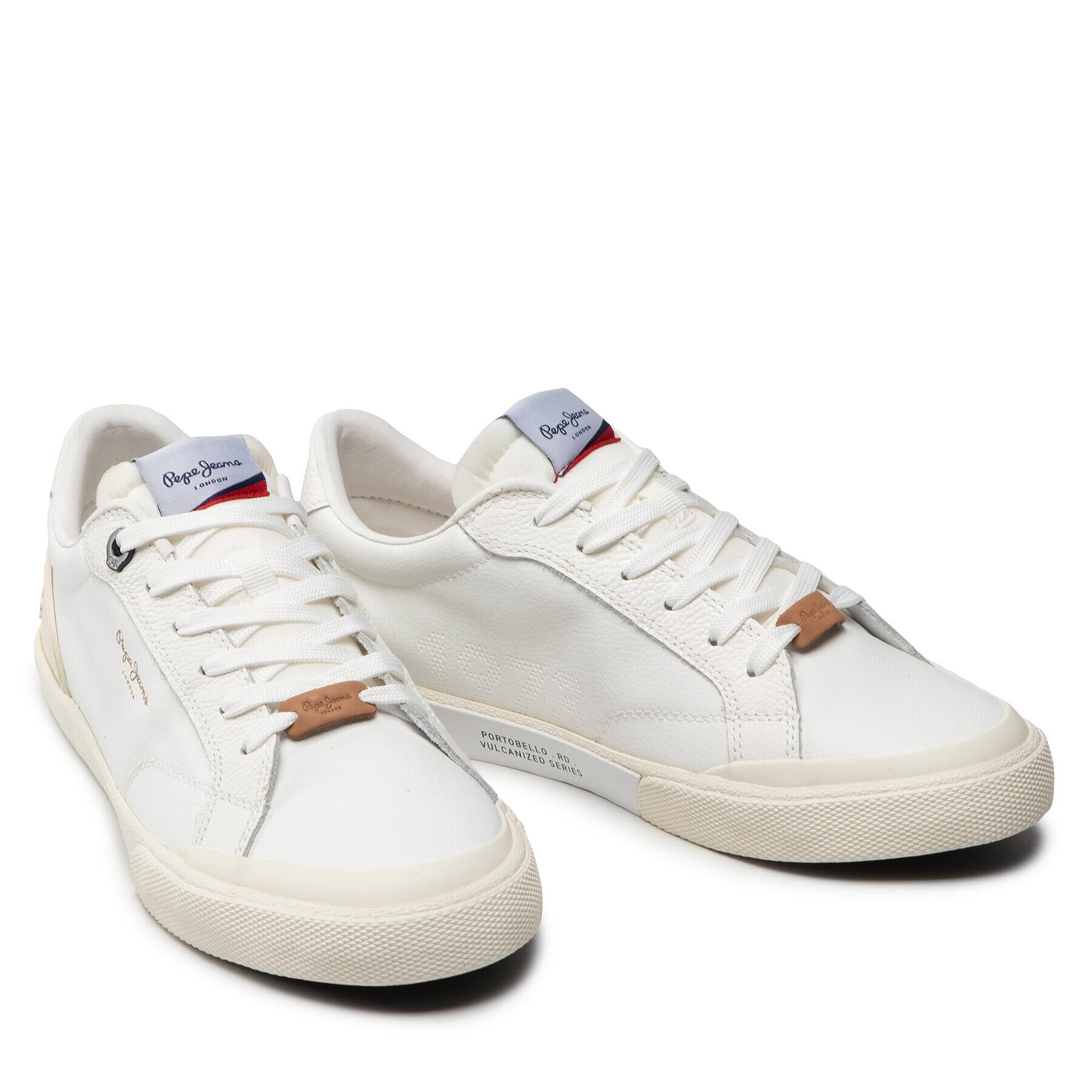 Pepe Jeans Сникърси Kenton Vintage 1973 PMS30814 Бял - Pepit.bg