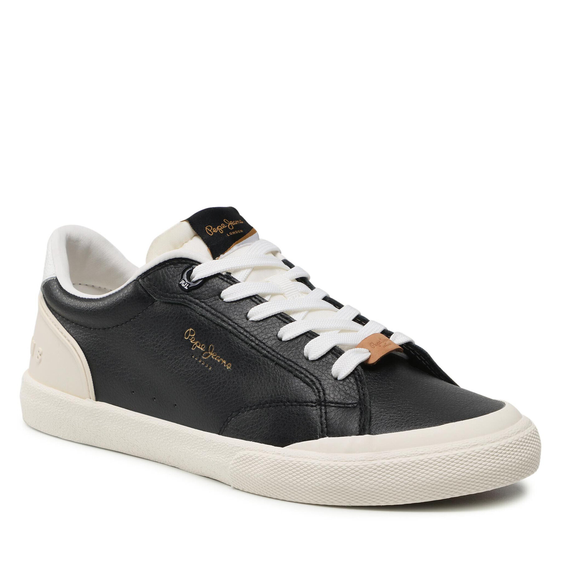 Pepe Jeans Сникърси Kenton Vintage 1973 PMS30814 Черен - Pepit.bg