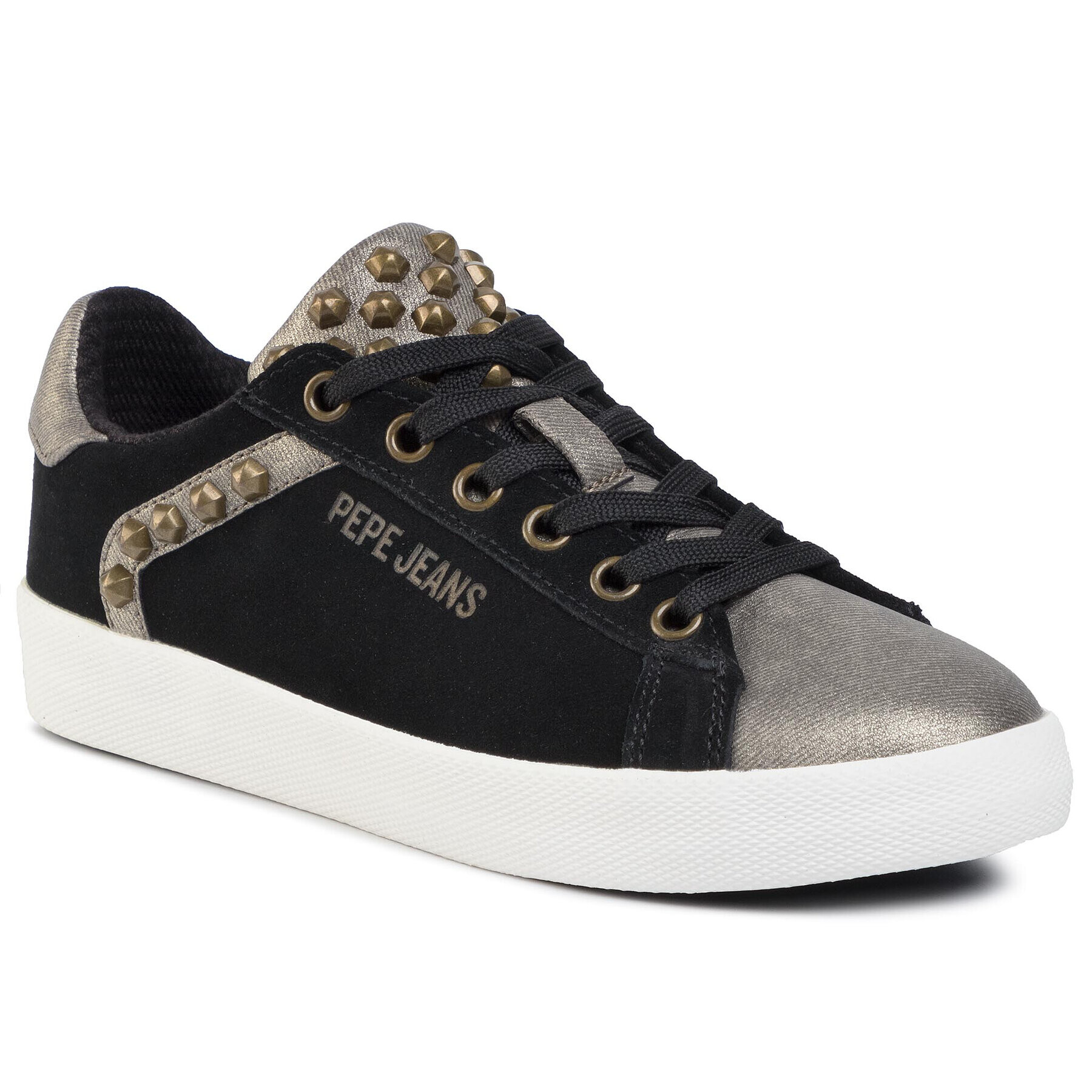 Pepe Jeans Сникърси Kioto Rock PLS30922 Черен - Pepit.bg