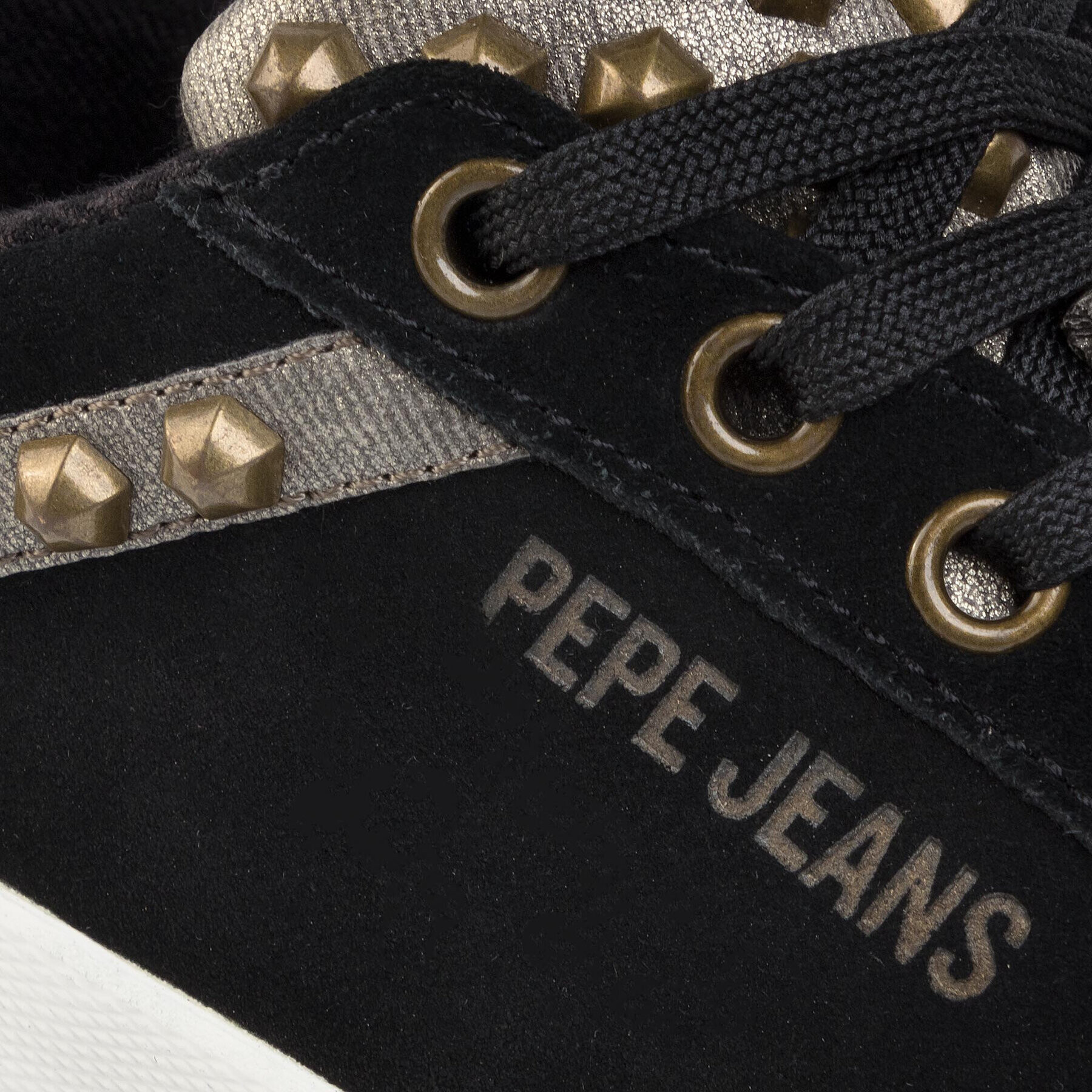 Pepe Jeans Сникърси Kioto Rock PLS30922 Черен - Pepit.bg