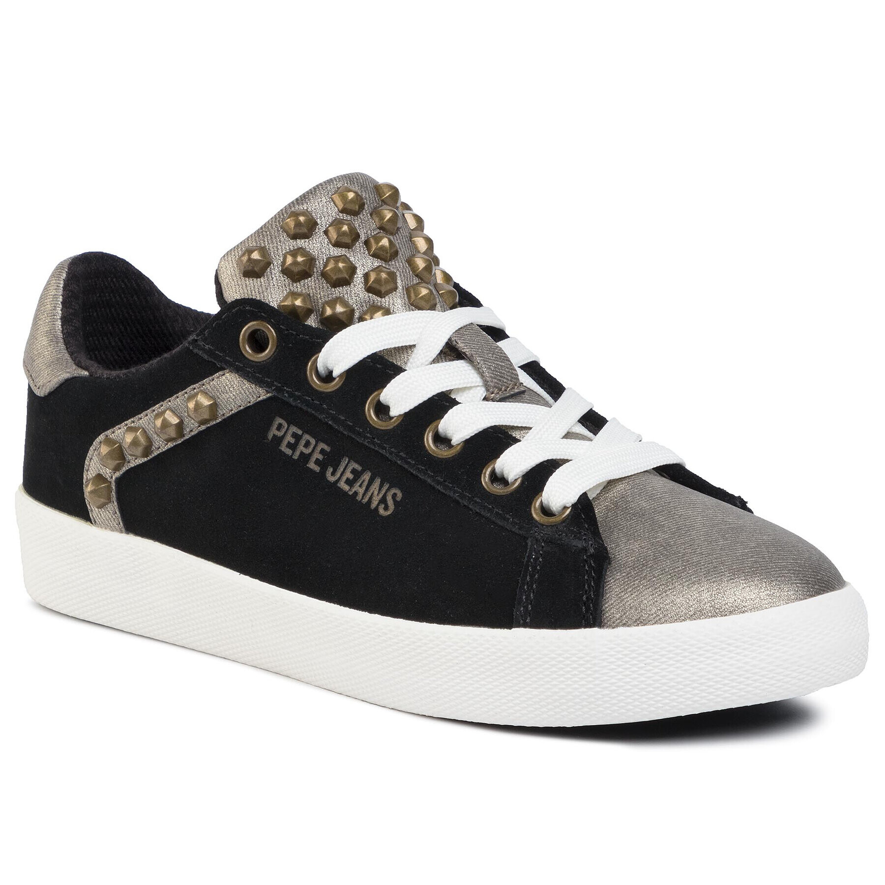 Pepe Jeans Сникърси Kioto Rock PLS30922 Черен - Pepit.bg