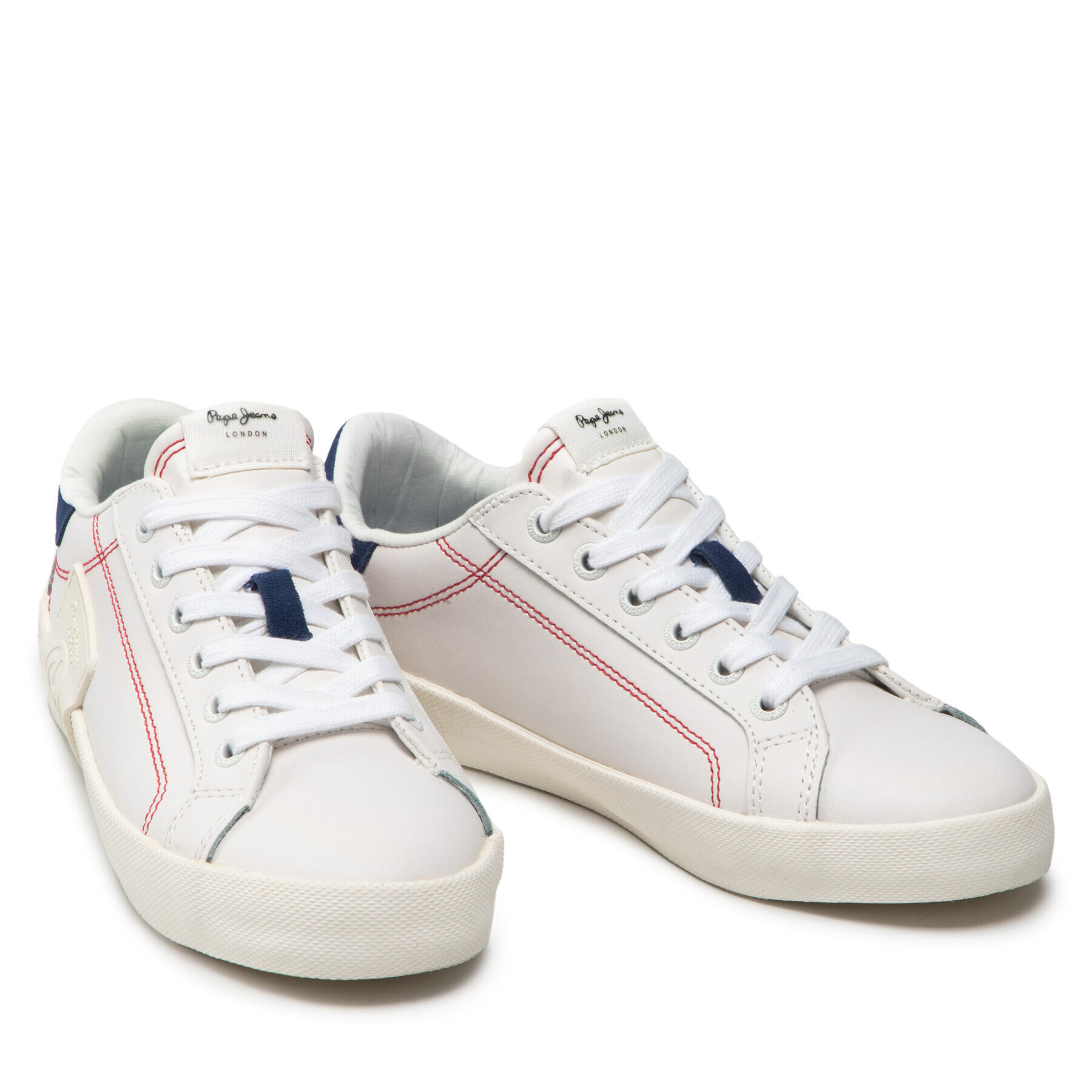 Pepe Jeans Сникърси Kioto Tech PLS31302 Бял - Pepit.bg