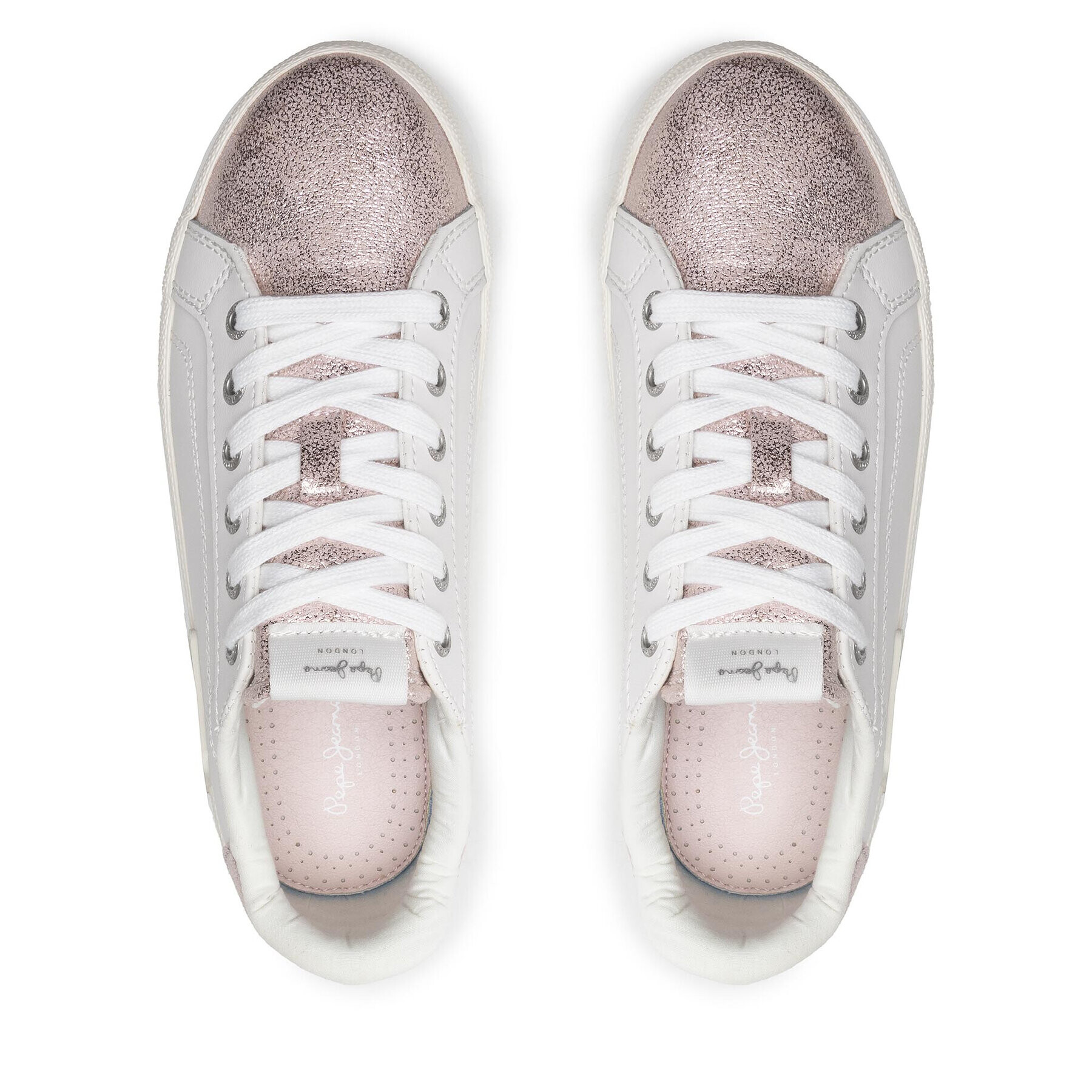 Pepe Jeans Сникърси Kioto Win PLS31303 Бял - Pepit.bg