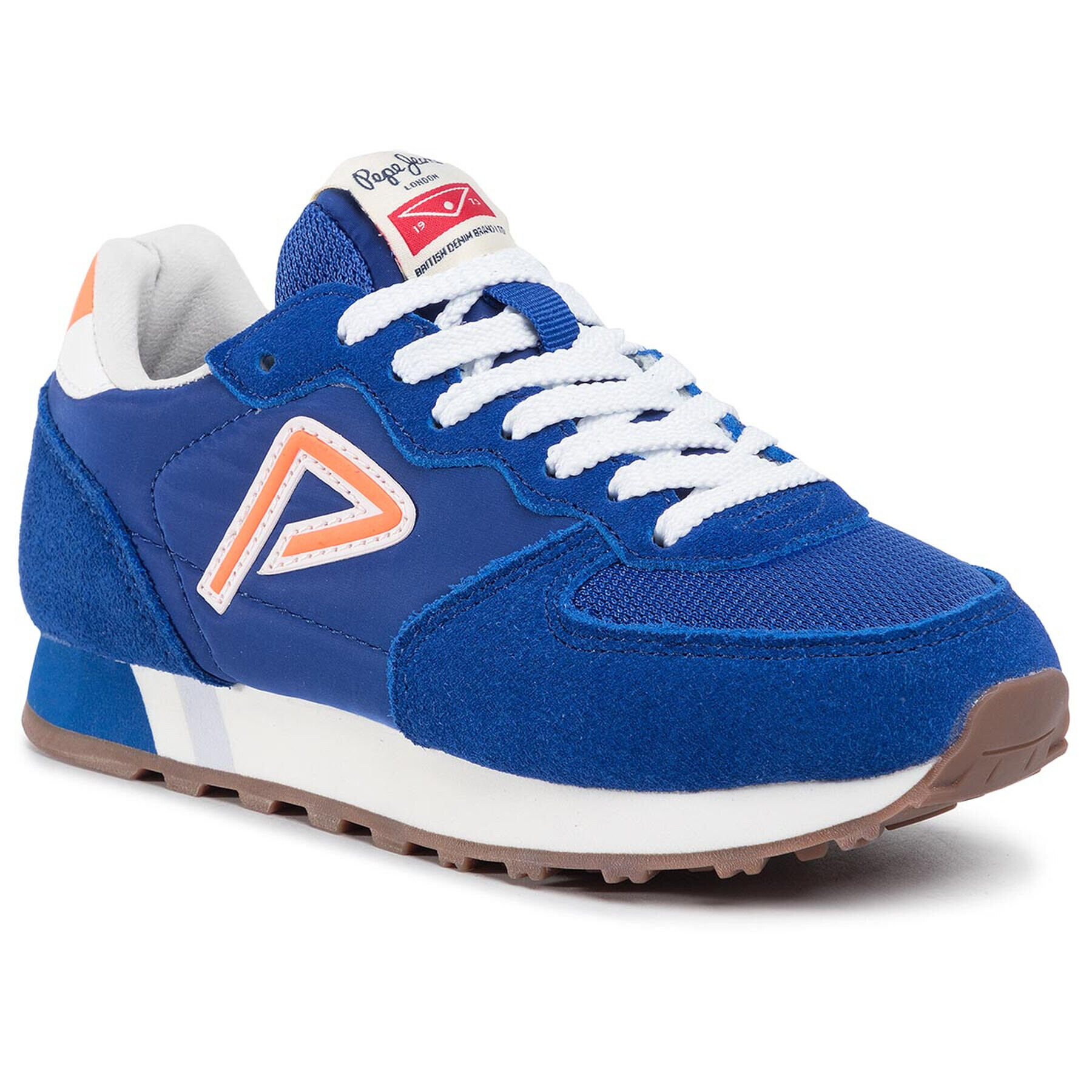 Pepe Jeans Сникърси Klein Junior PBS30423 Син - Pepit.bg