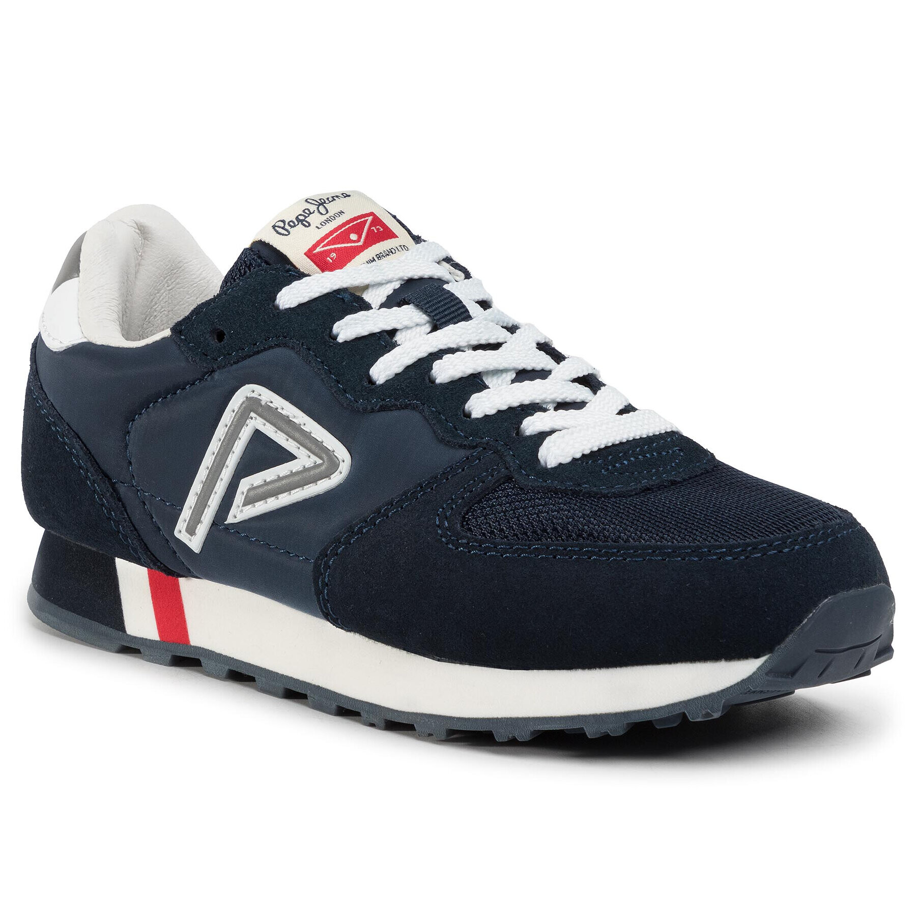 Pepe Jeans Сникърси Klein Junior PBS30423 Тъмносин - Pepit.bg