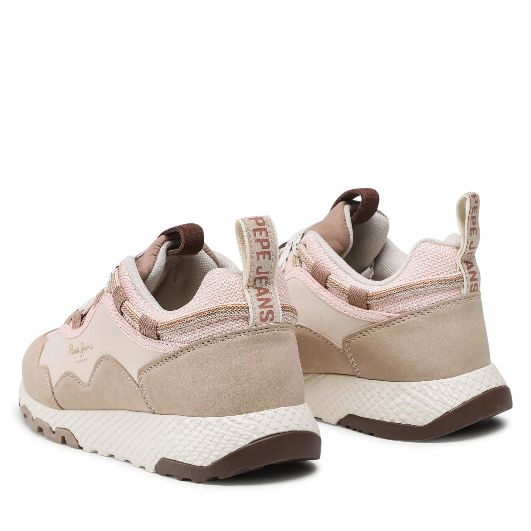 Pepe Jeans Сникърси Koko Palmer PLS31337 Бежов - Pepit.bg