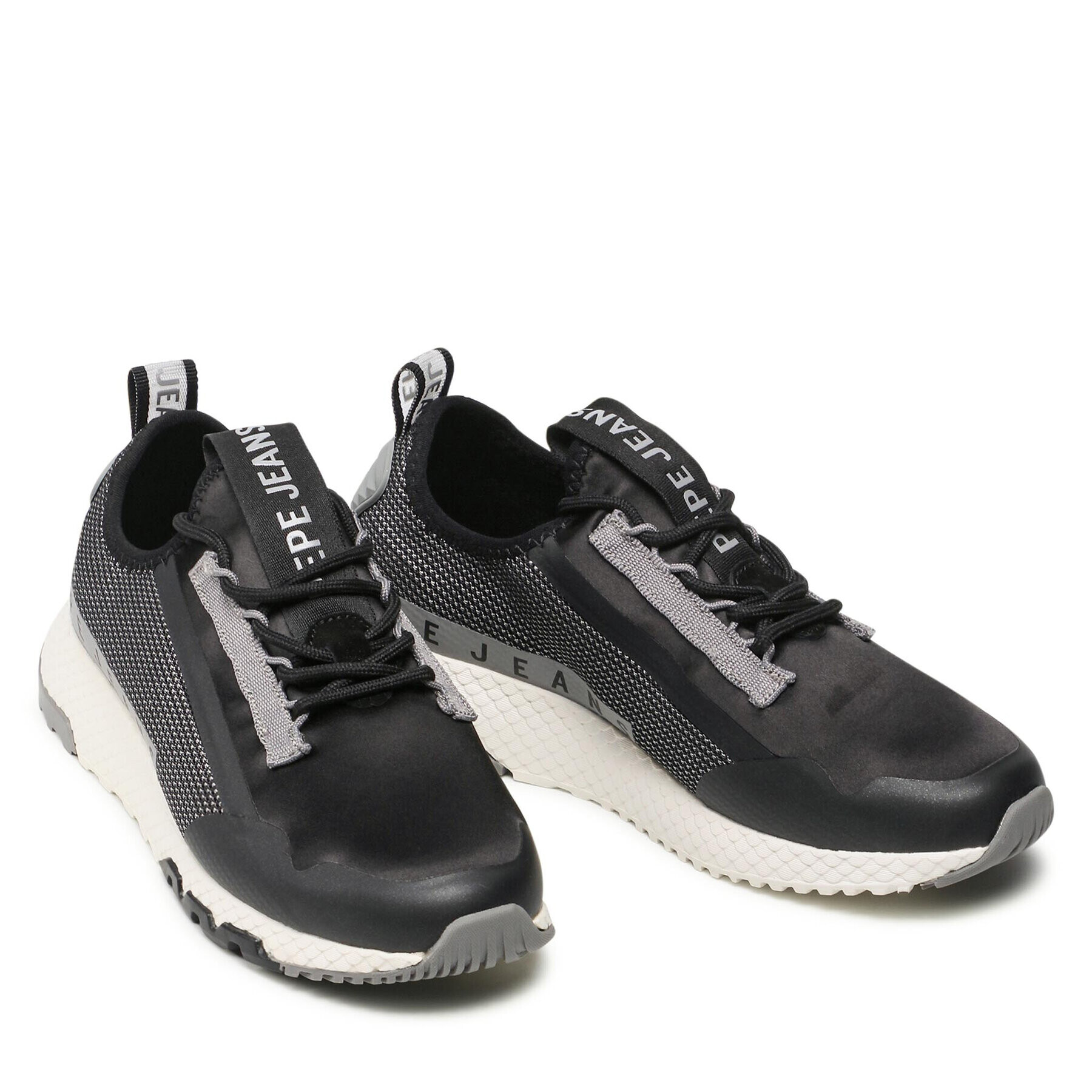 Pepe Jeans Сникърси Koko Shock PLS31338 Черен - Pepit.bg