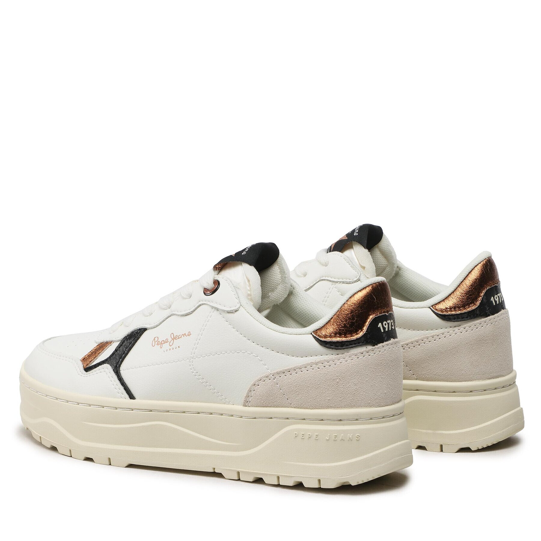 Pepe Jeans Сникърси Kore Retry W PLS31447 Бял - Pepit.bg