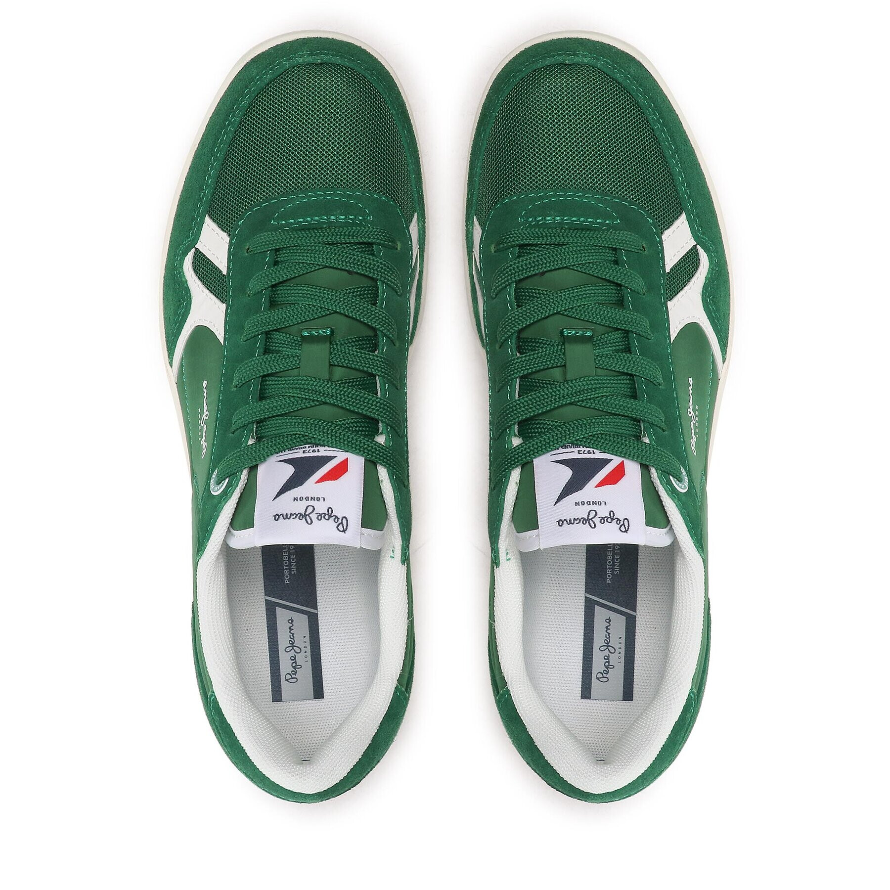 Pepe Jeans Сникърси Kore Vintage M PMS30900 Зелен - Pepit.bg