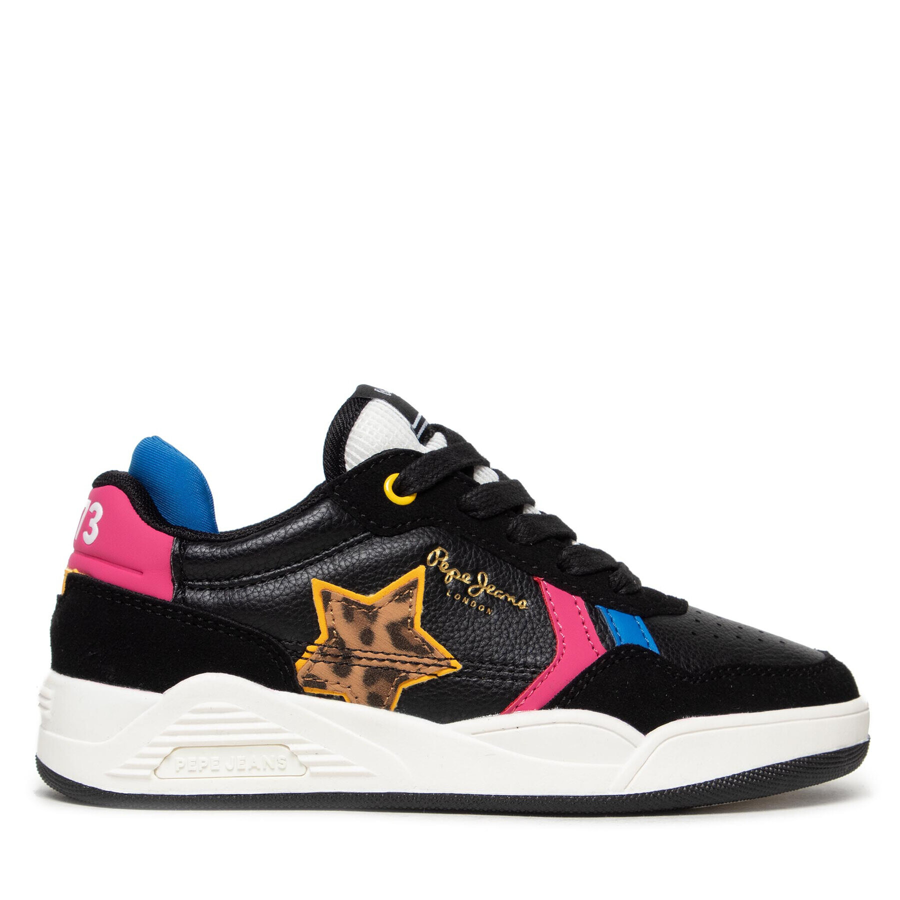 Pepe Jeans Сникърси Kurt Britt Girl Multi PGS30521 Черен - Pepit.bg