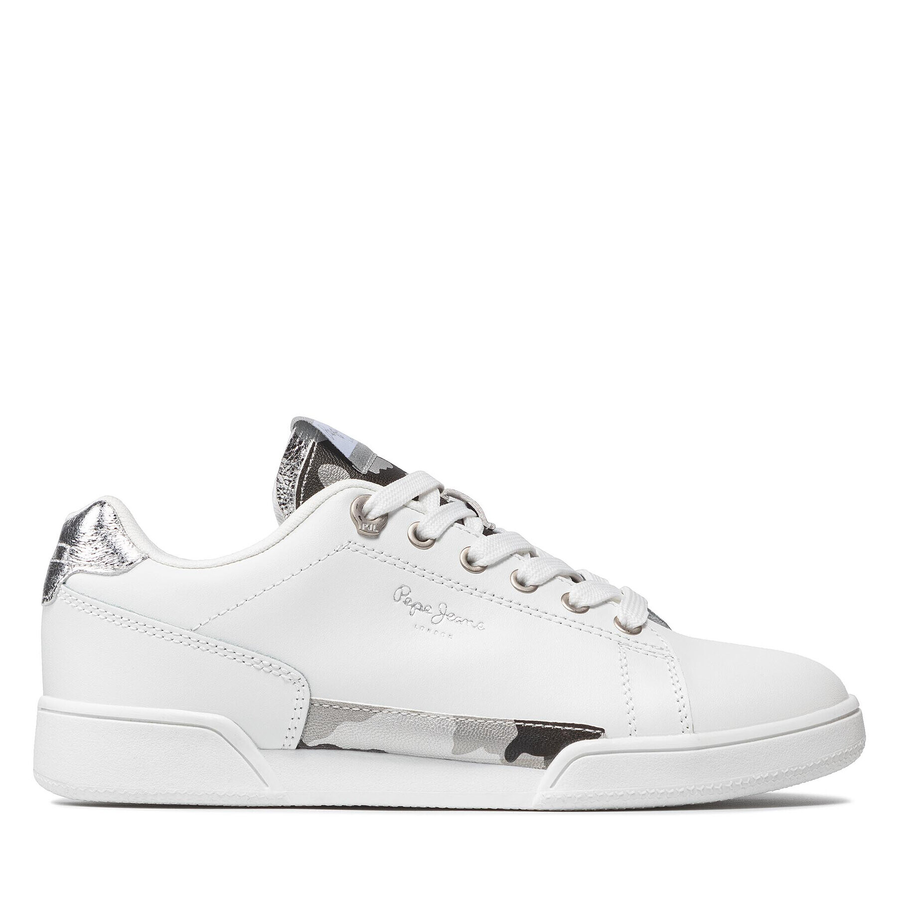 Pepe Jeans Сникърси Lambert Camu PLS31246 Бял - Pepit.bg