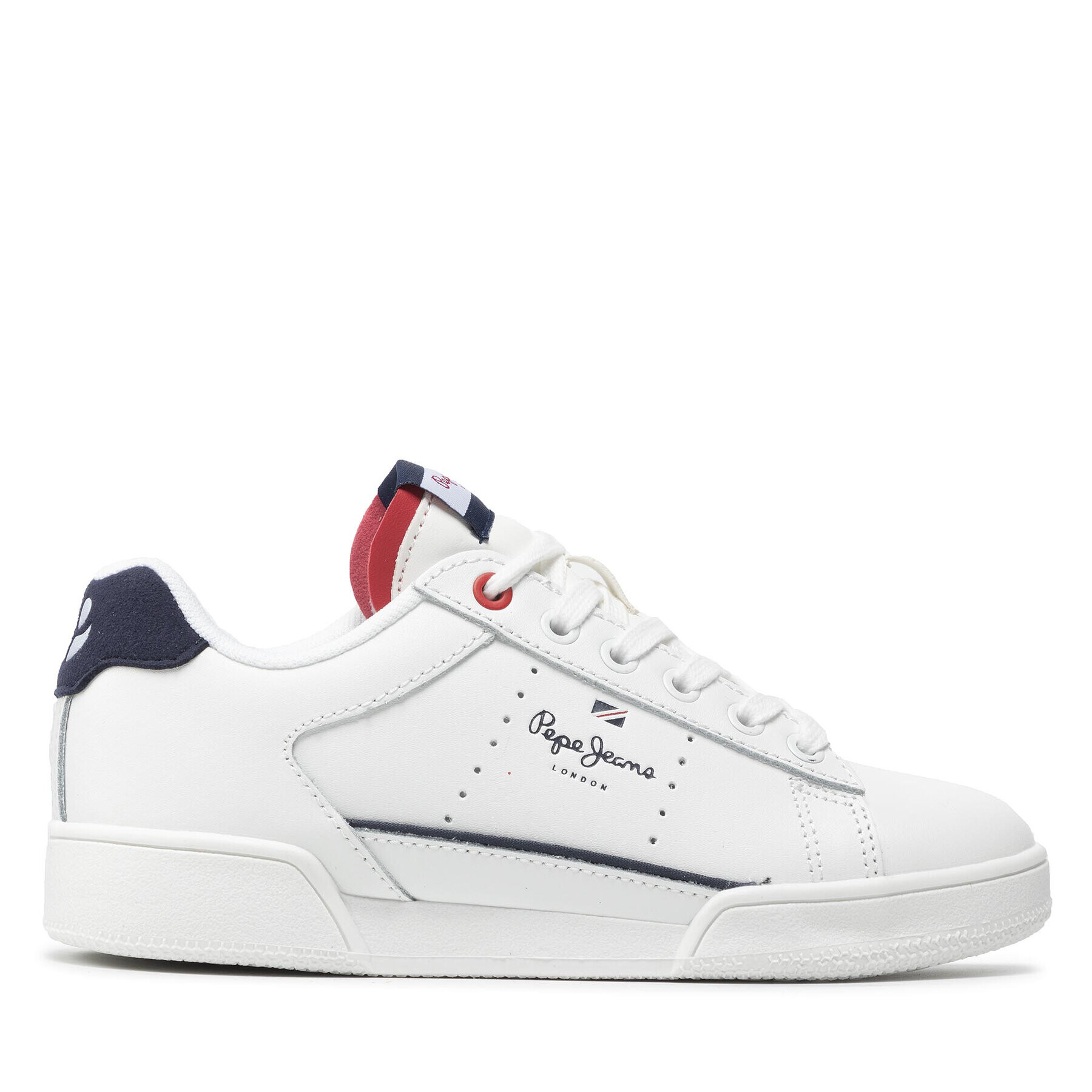 Pepe Jeans Сникърси Lambert Classic Boy PBS30513 Бял - Pepit.bg