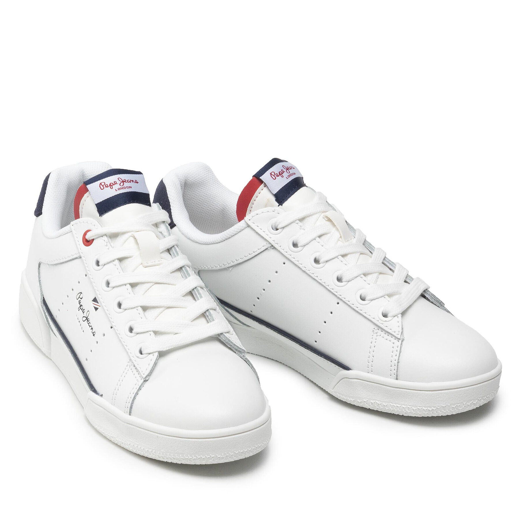 Pepe Jeans Сникърси Lambert Classic Boy PBS30513 Бял - Pepit.bg