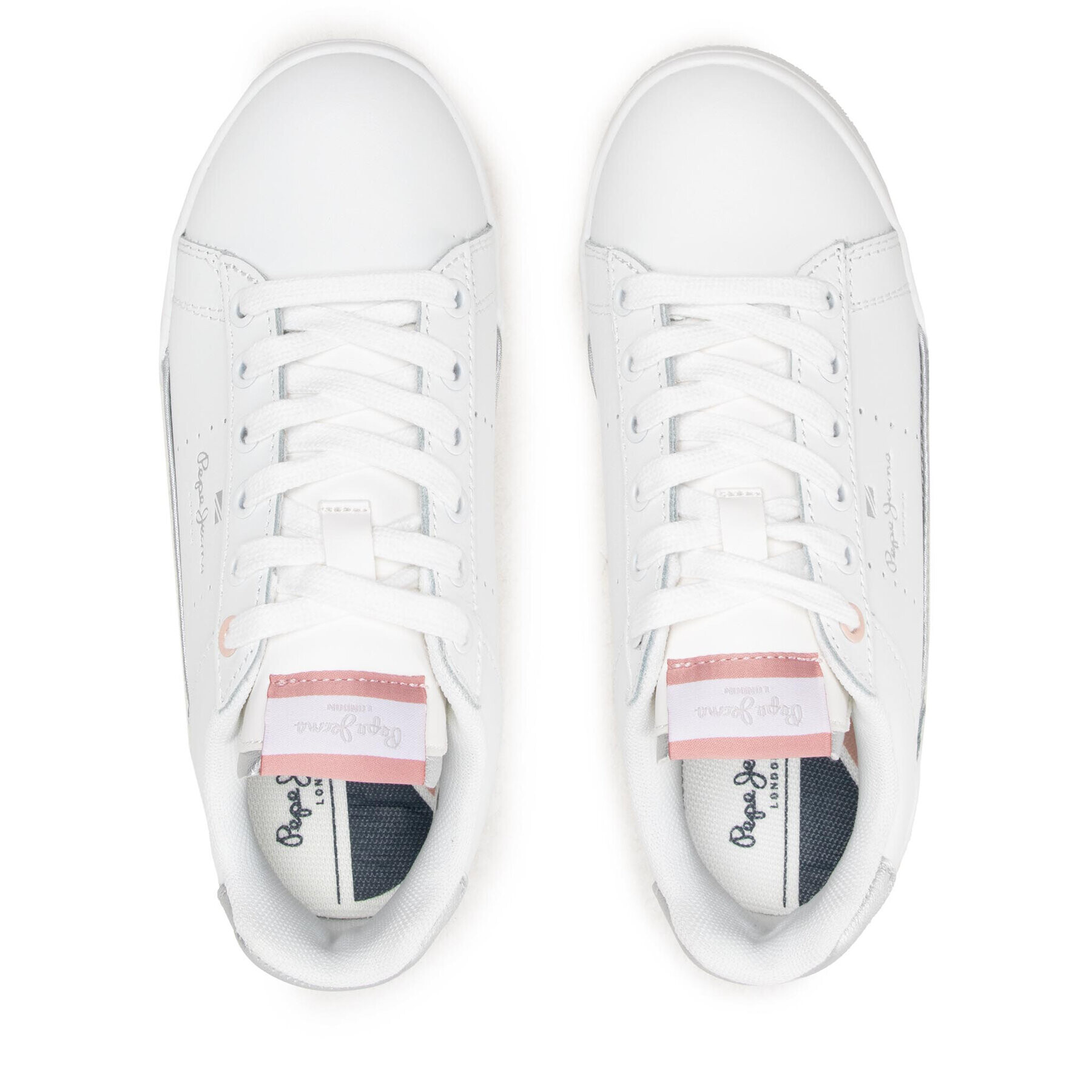 Pepe Jeans Сникърси Lambert Classic Girl PGS30530 Бял - Pepit.bg